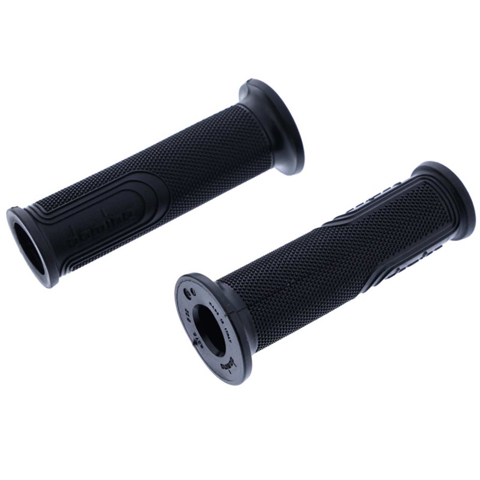 Domino 6274.82.40.06-0 Griffgummis schwarz Onroad 120 mm offen für Roller und Motorrad