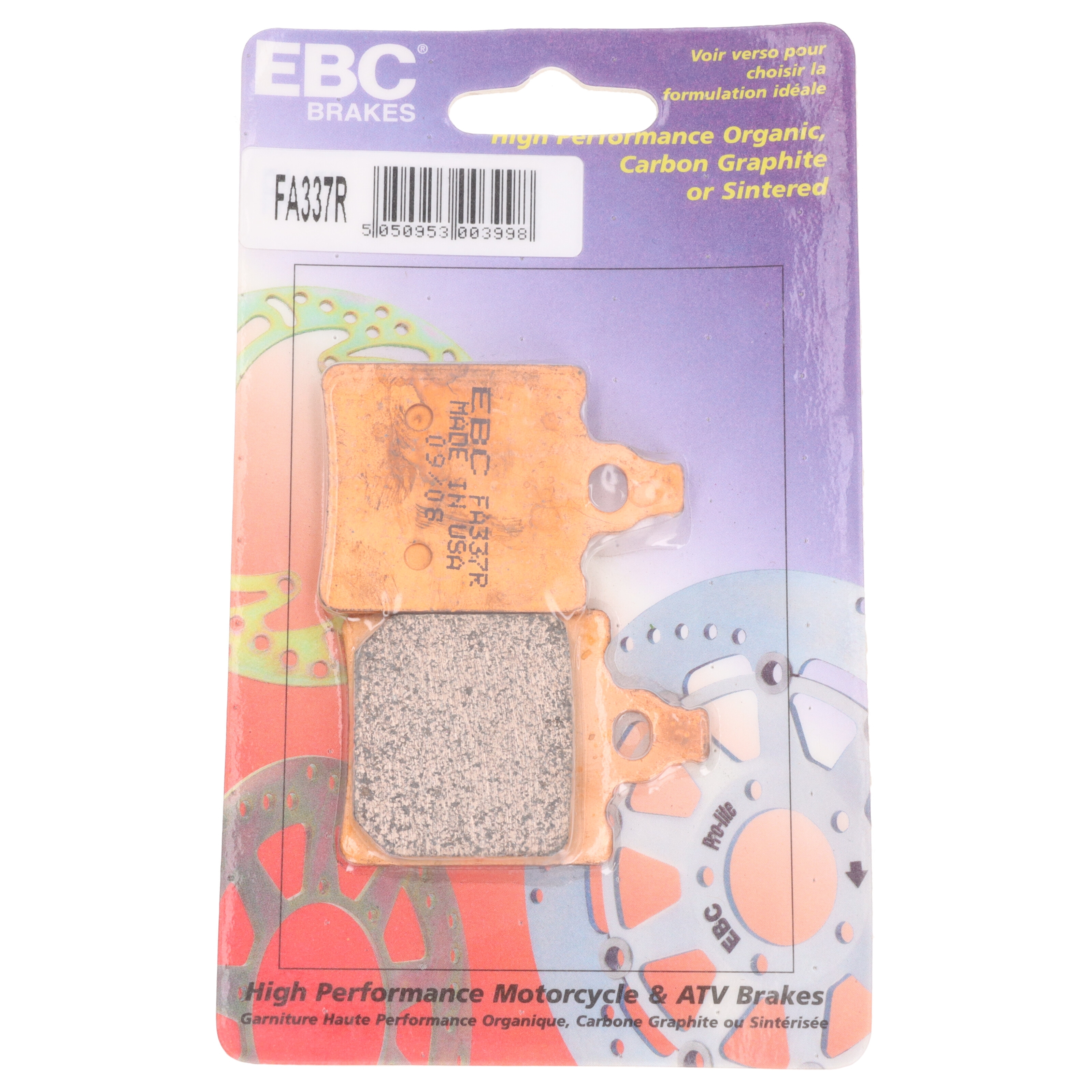 EBC Sintermetall Bremsbeläge FA337R Aprilia Tuareg 125 KTM SX 60 65 Beta M4