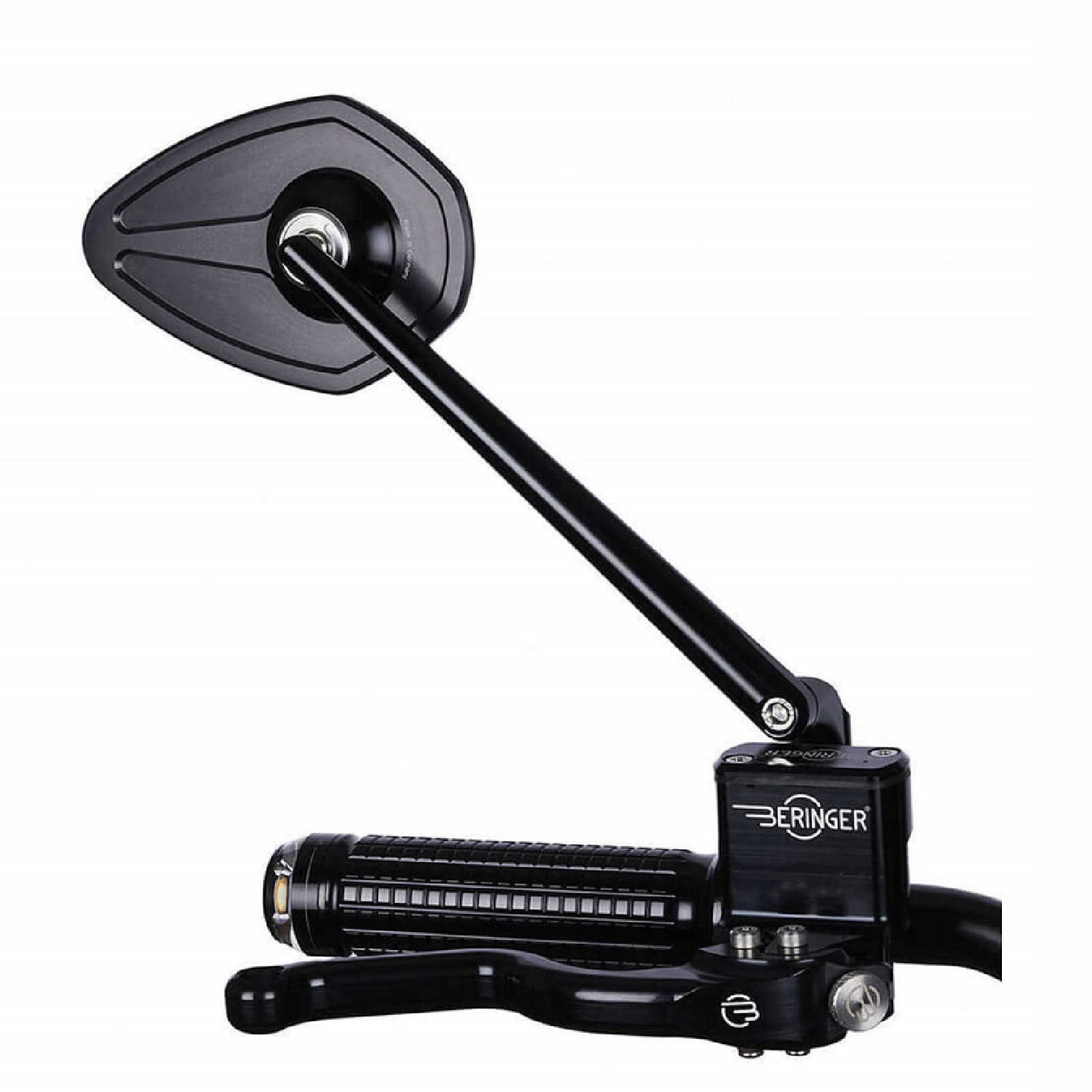 Spiegel Glaslos Spiegelfläche ist poliertes Aluminium mit M10 Gewinde Beidseitig montierbar