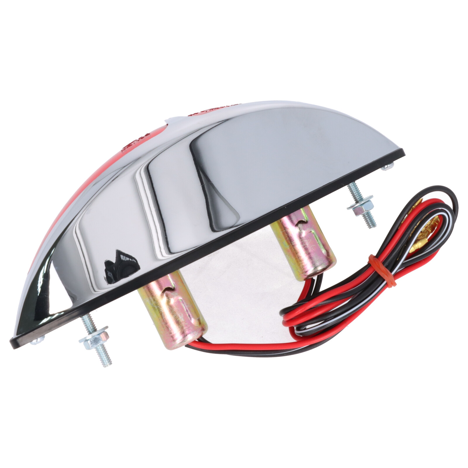 Universelle Rückleuchte Rücklicht Cat Eye schwarz Nummernschildbeleuchtung