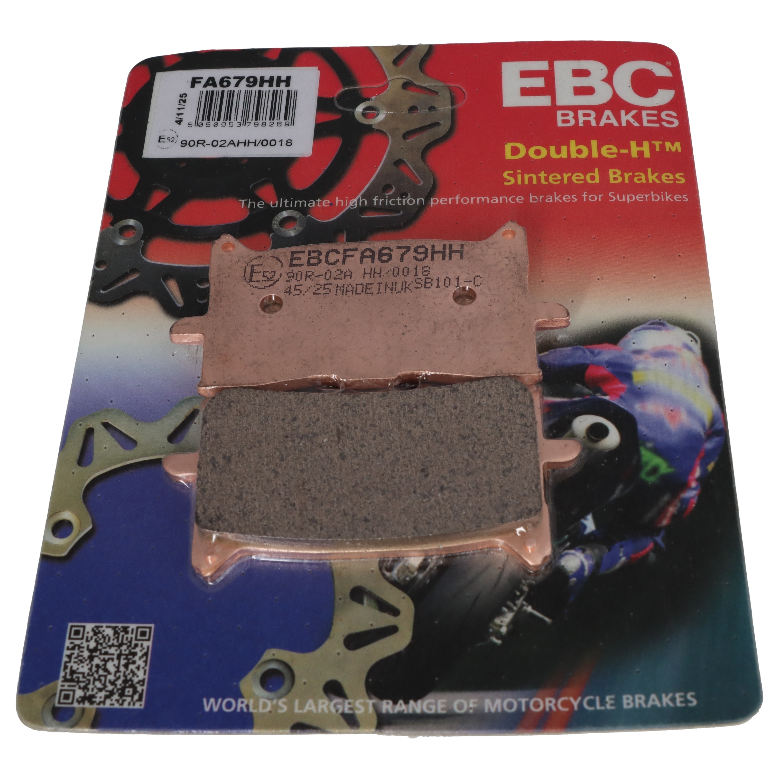 EBC Bremsbeläge FA679HH für Honda CRF 1000 L SD04A LA SD04B LD SD04C