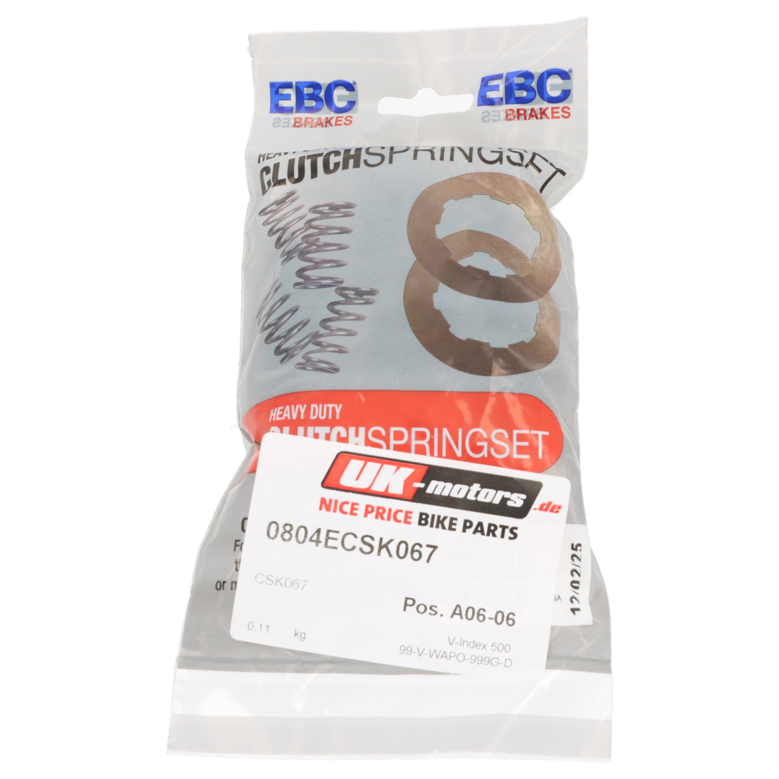 EBC CSK067 Kupplungsfedern Satz verstärkt 5 St.