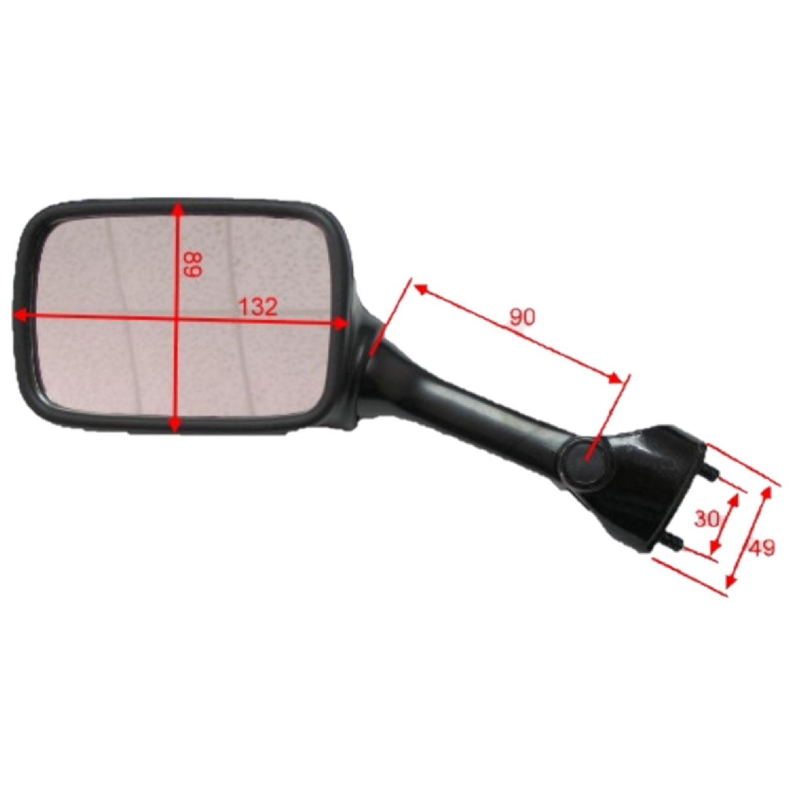 JMP Rückspiegel Paar für Suzuki GSX-R 600 750 RF 600 900 RGV 250 TL 1000 1994 - 2000