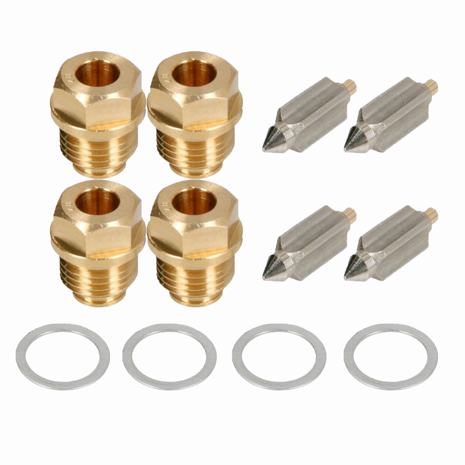 4x Vergaser Schwimmernadel mit Sitz für Yamaha XS 1100 XS1100 1980 - 1983 2H9