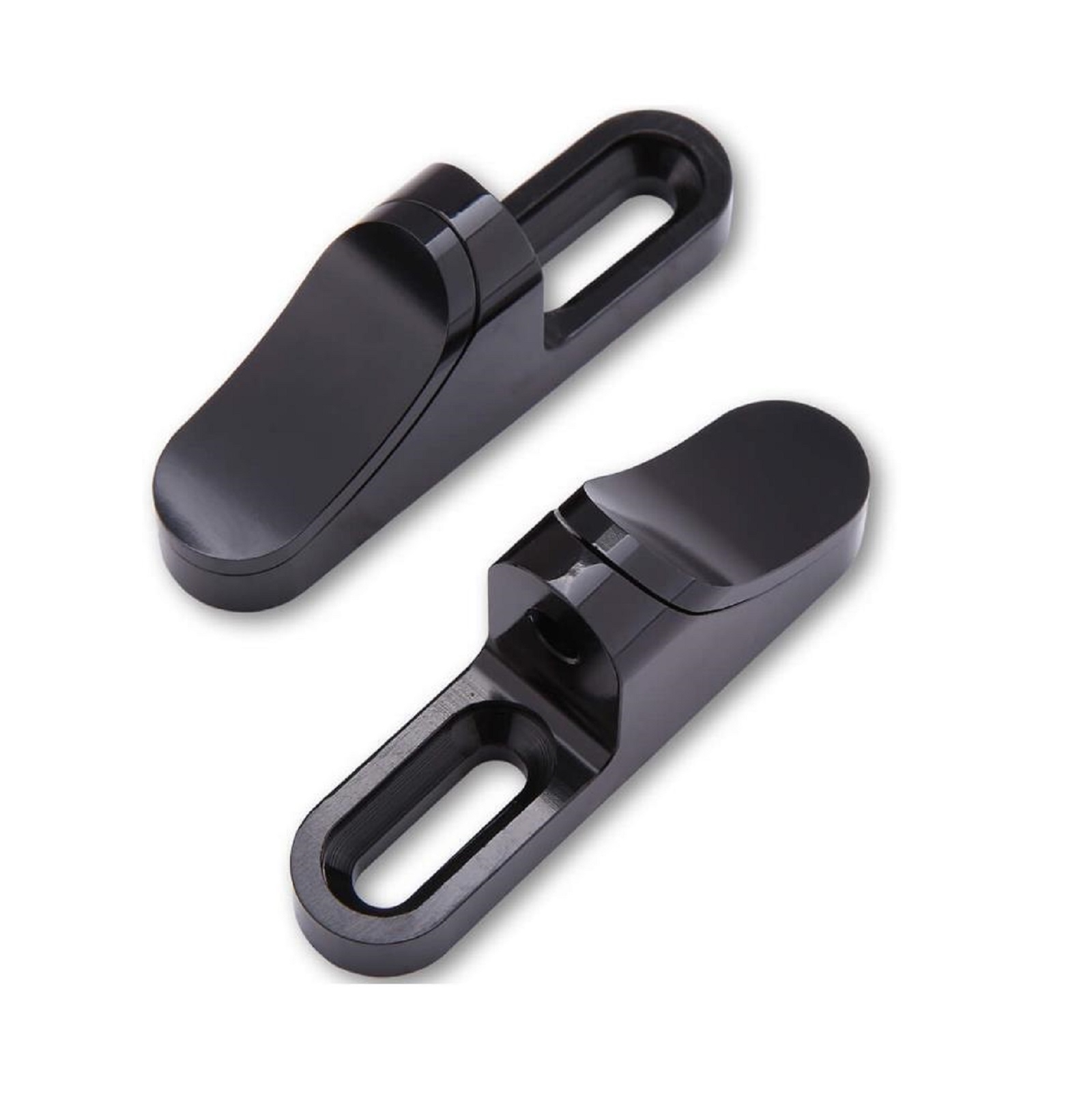 Spiegeladapter Universal für Verkleidungsspiegel Lochabstand 21 - 58 mm schwarz
