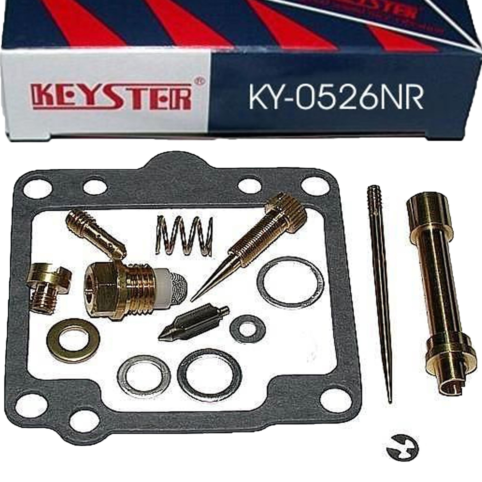 4x Keyster KY-0526NR Vergaser Reparatursatz für Yamaha XS1100 XS 1100 Typ 2H9