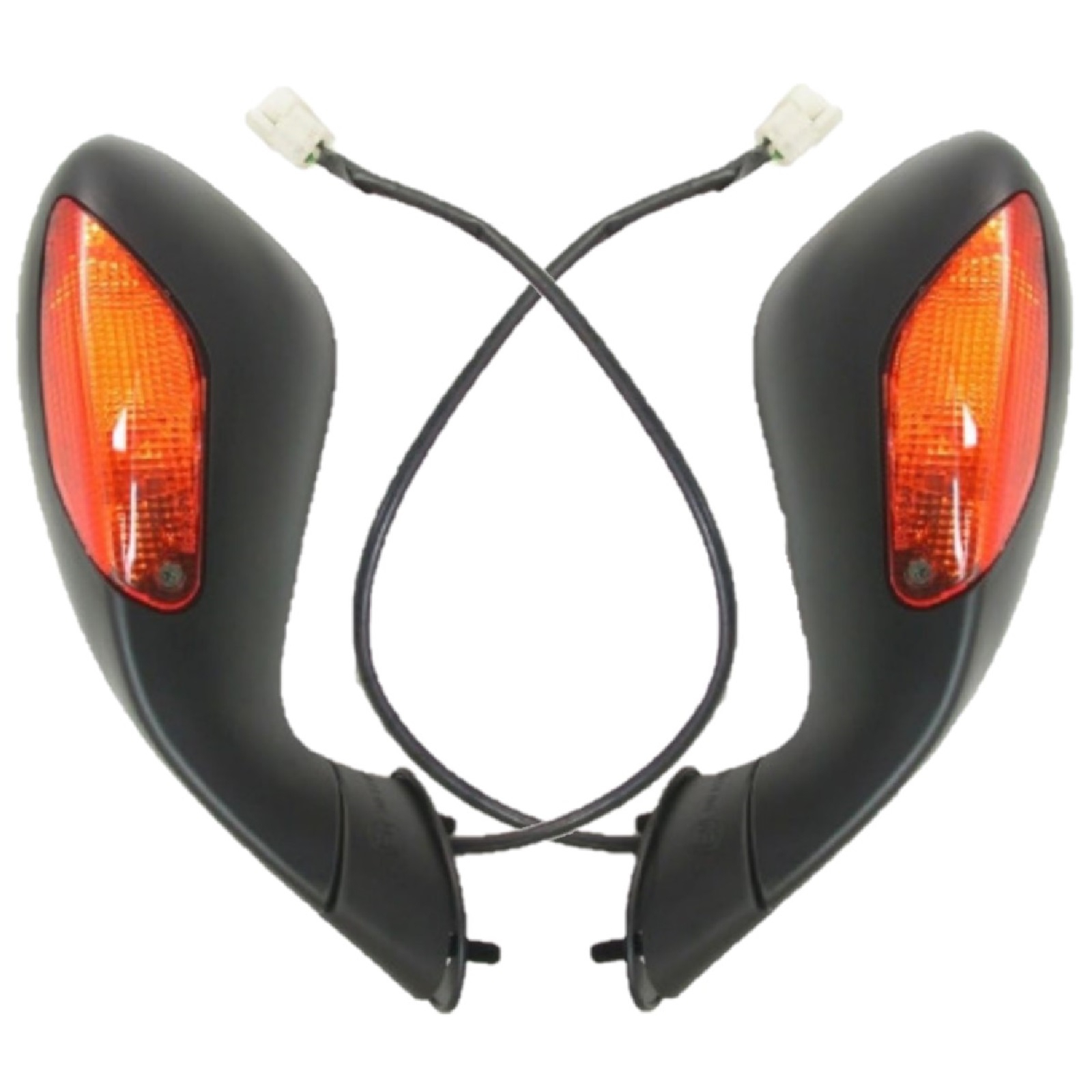 JMP Rückspiegel Paar für Aprilia RSV 1000 R 2004 - 2010 Factory mit Blinker