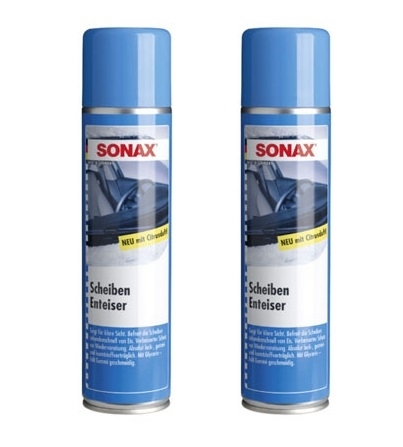 Doppelpack SONAX ScheibenEnteiser 331300 à 400ml Eisfrei Klare Sicht