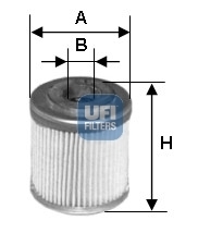 UFI Ölfilter 25.553.00