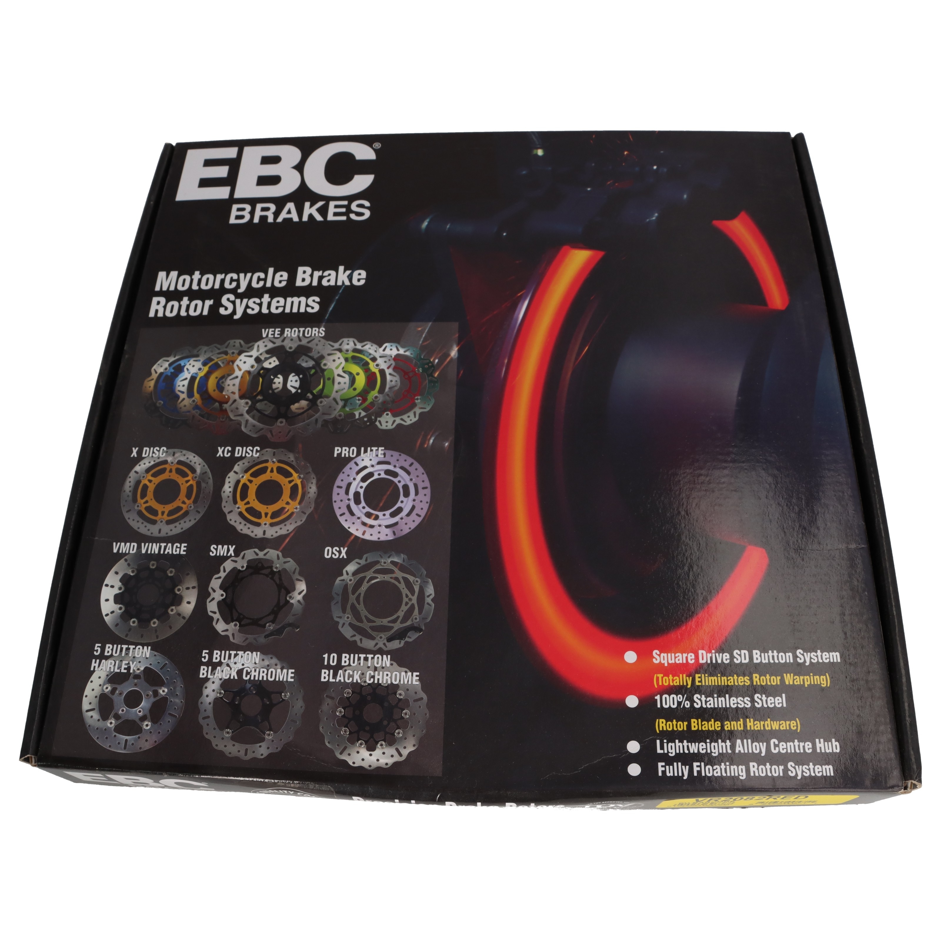 EBC VR2082 Bremsscheibe Rot vorne für Yamaha YZF-R6 FZ6 XJ6 600 MT-03 660