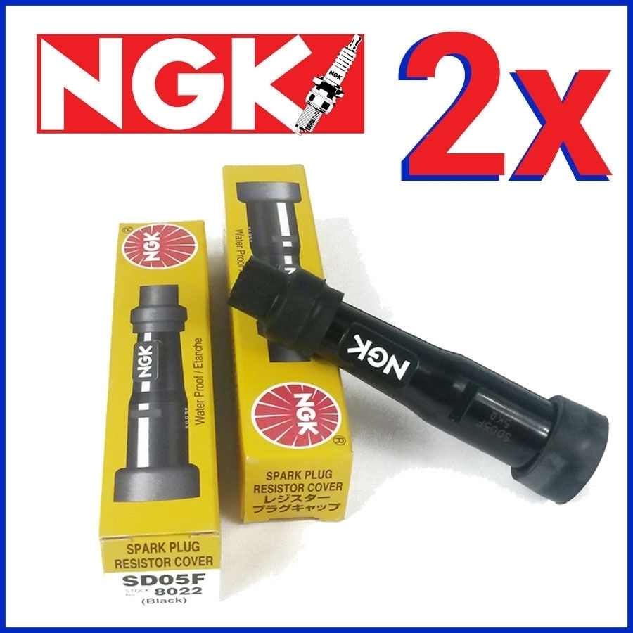 2x NGK Zündkerzenstecker SD05F für Honda CB CBR NX XL KTM LC4 EGS EXC Suzuki Yamaha