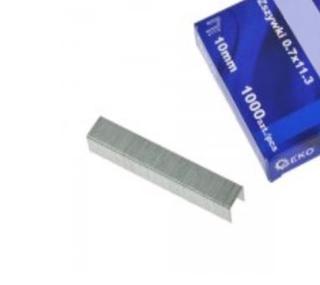 1000x Heftklammern 10mm Tackerklammern, 0.7x11.3mm für Handtacker