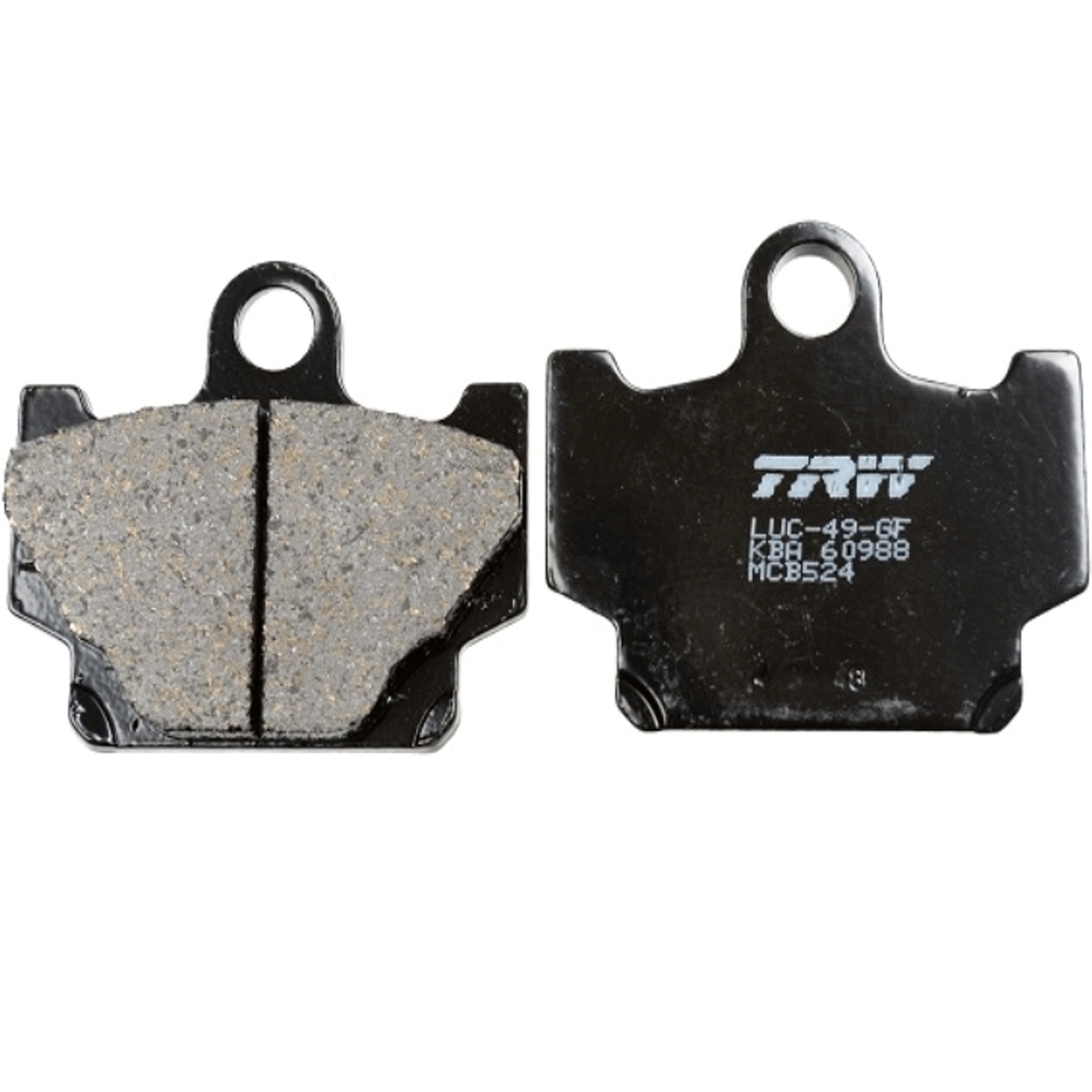 TRW MCB524 Bremsbeläge vorne für Yamaha XT600 RD125 SR125 SR250 RD350 XS400 XV250 XZ550