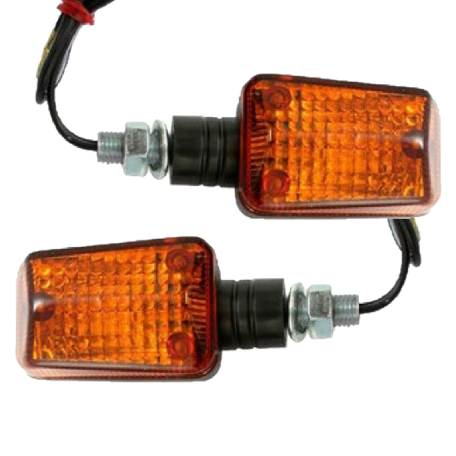 Blinkerleuchten Paar für vorne und hinten aus Kunststoff in schwarz für viele Fahrzeuge