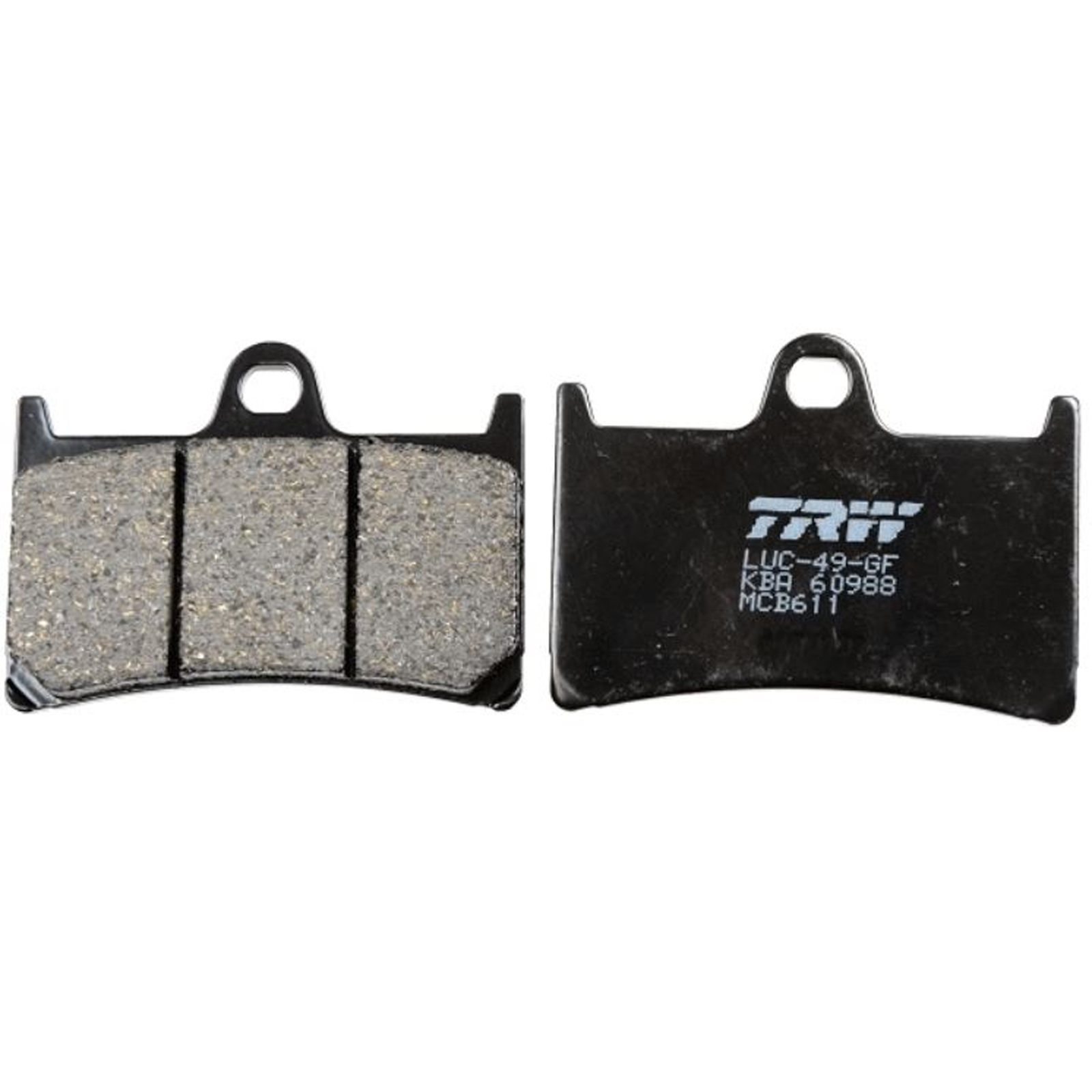 TRW Bremsbelagsatz vorne für Yamaha XJR FJR FZ1 FZS MT- XP XT XV YZF YZF-R1 R6 R7 TDM
