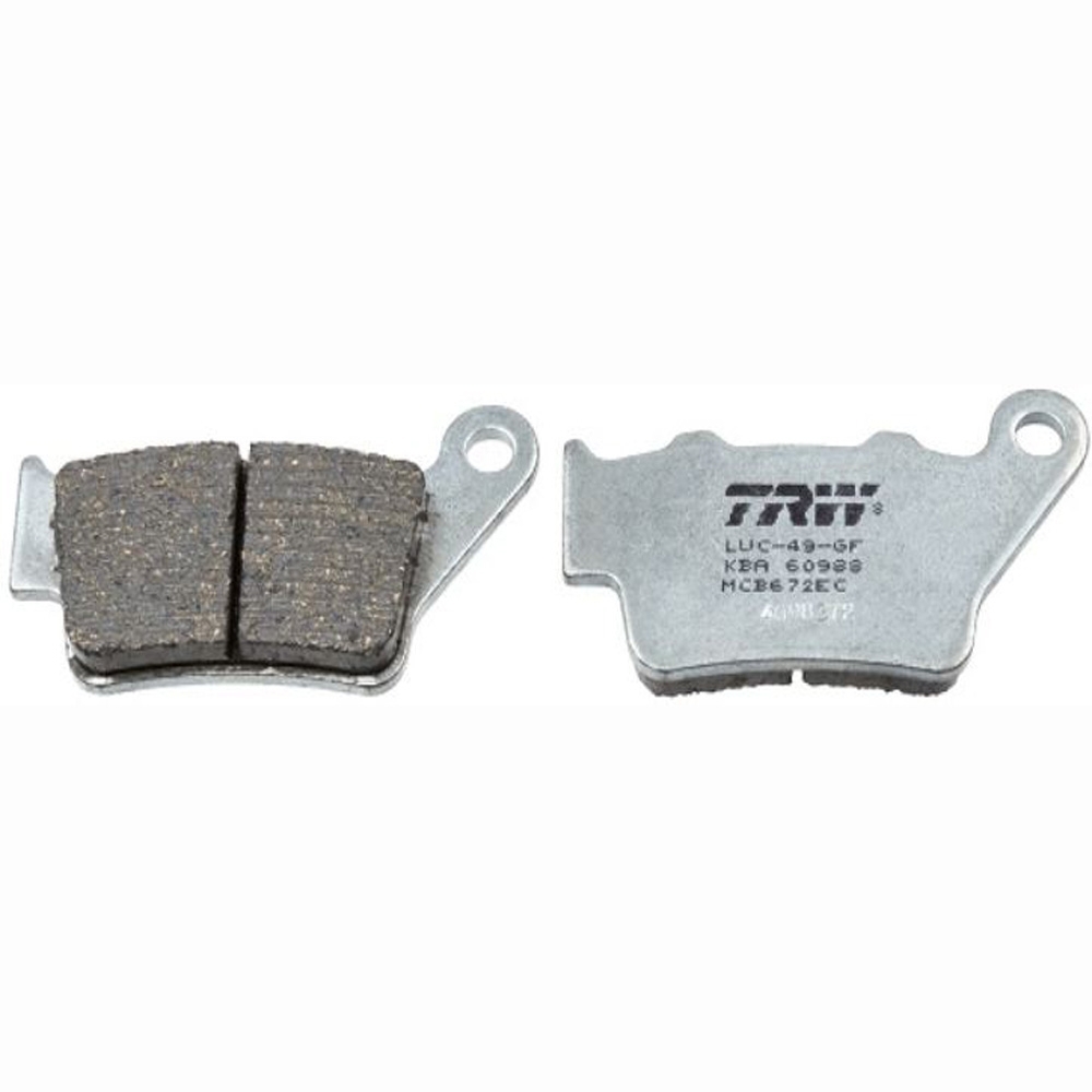 TRW MCB672EC Bremsbeläge hinten für BMW GS F650 F800 F700 G 650 Honda NX SLR KTM