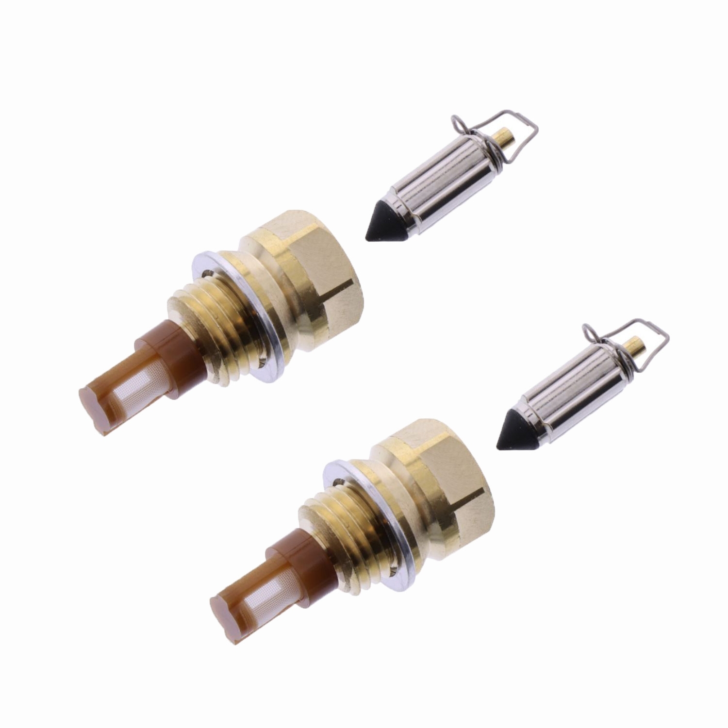 2x Vergaser Schwimmernadel mit Sitz für Honda VT600 VT750DC C C2 Shadow Aero