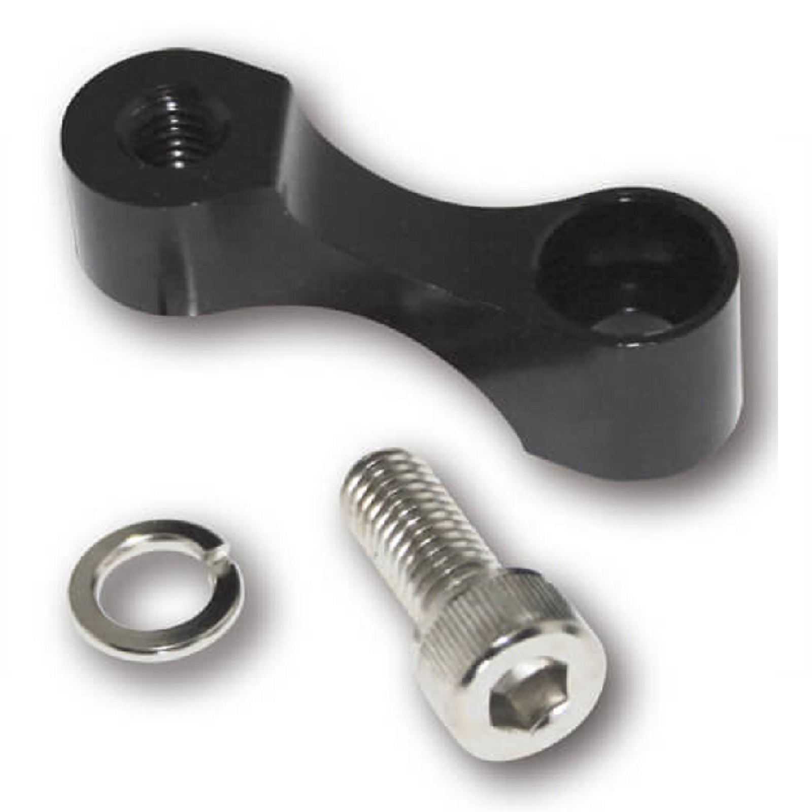 Spiegelverbreiterung um 35 mm und 30 mm höher mit M8 x 1,25 Links- Rechtsgewinde