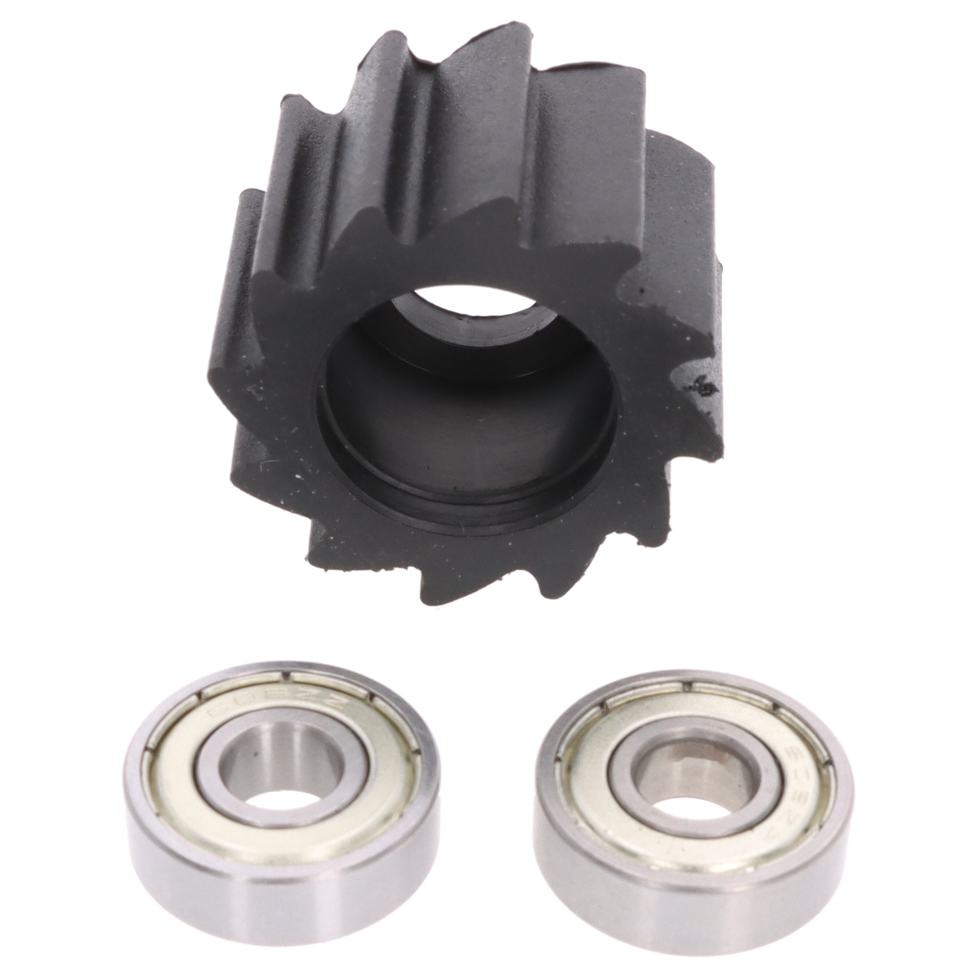 Kettenrolle für Kawasaki KX KXF mit Sägeprofil Führungsrolle Antriebskette 39mm