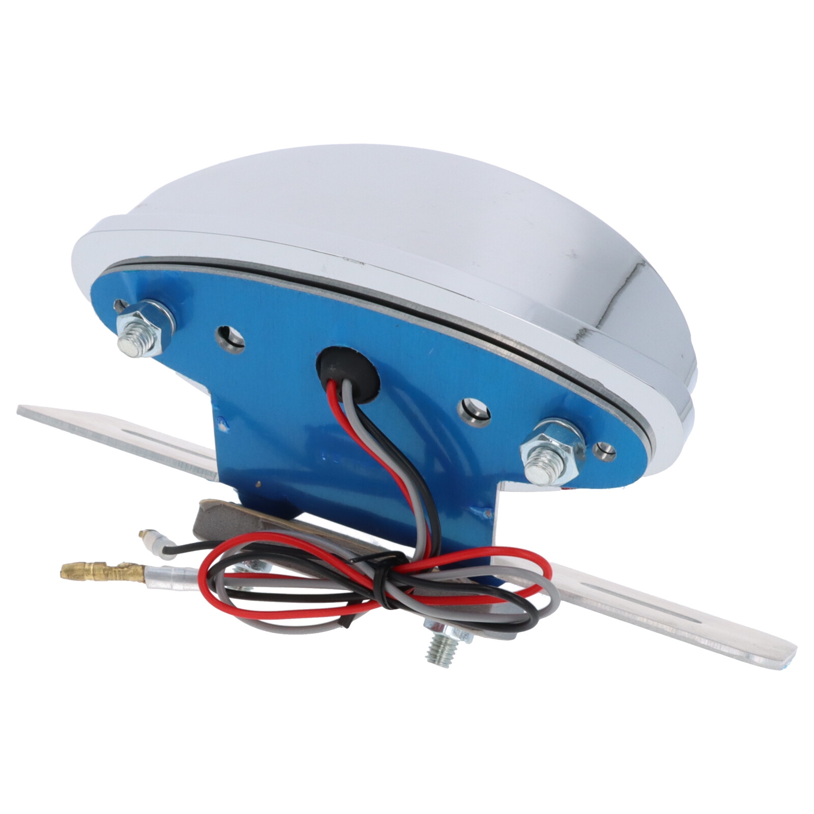 LED Rücklicht + Kennzeichenhalter Universal für Motorrad Quad ATV 12V M6x1.0