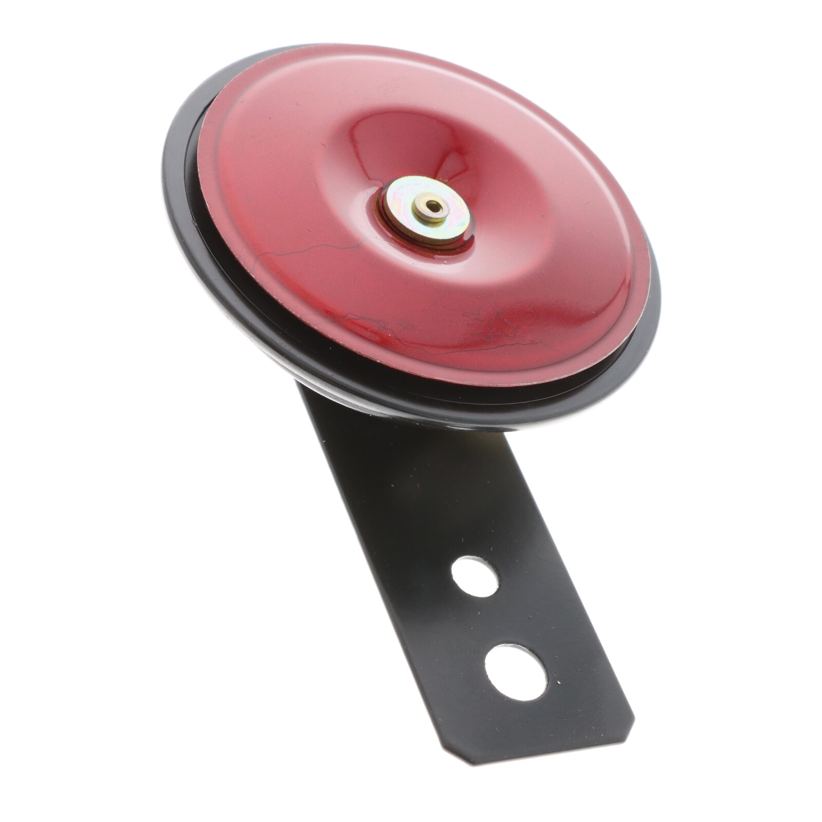 Motorrad Hupe rot-schwarz, 6 Volt, 70 mm