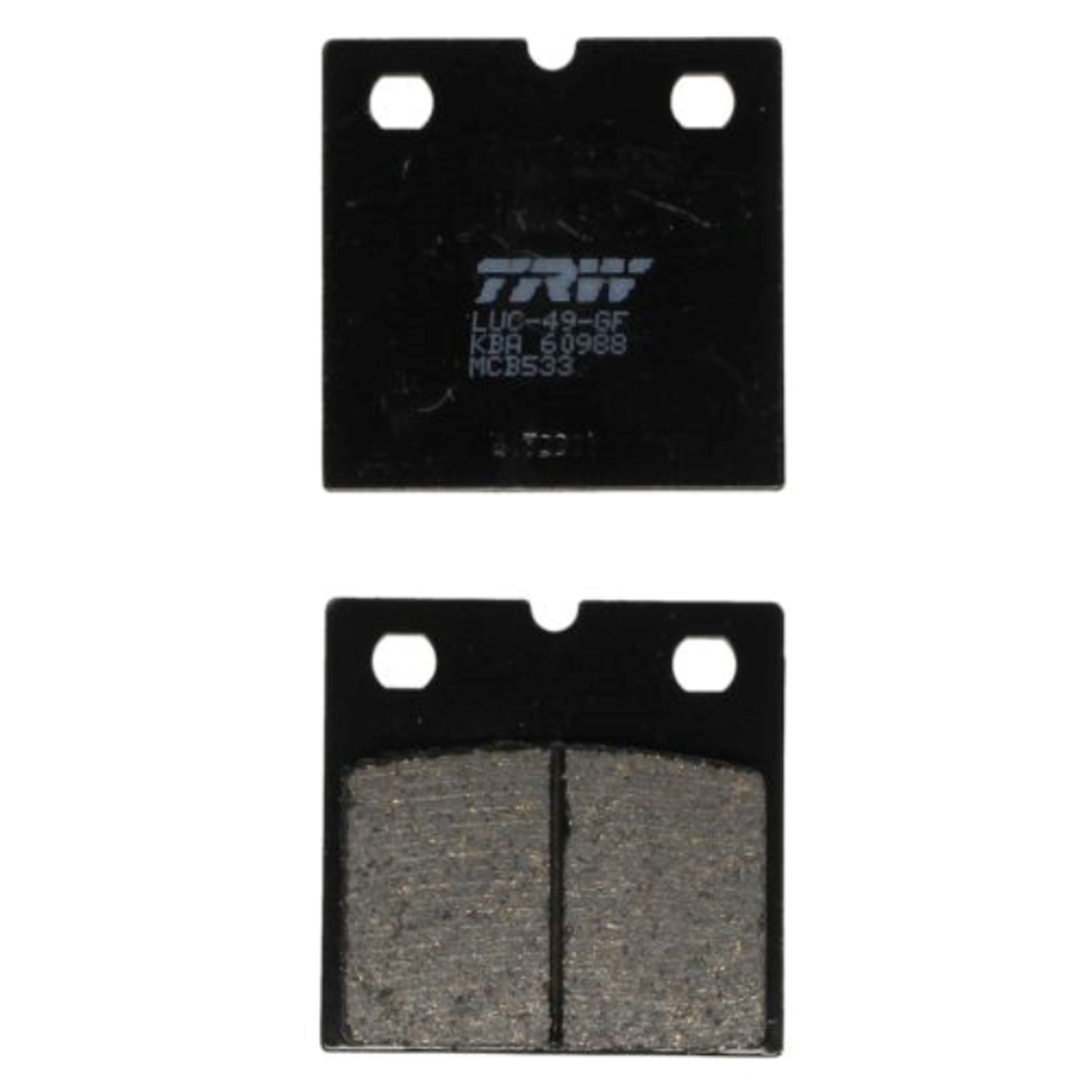 TRW MCB533 Bremsbeläge für BMW R65 3Serie Monolever R80 R RT/2 R80 GS Paralever R100 GS