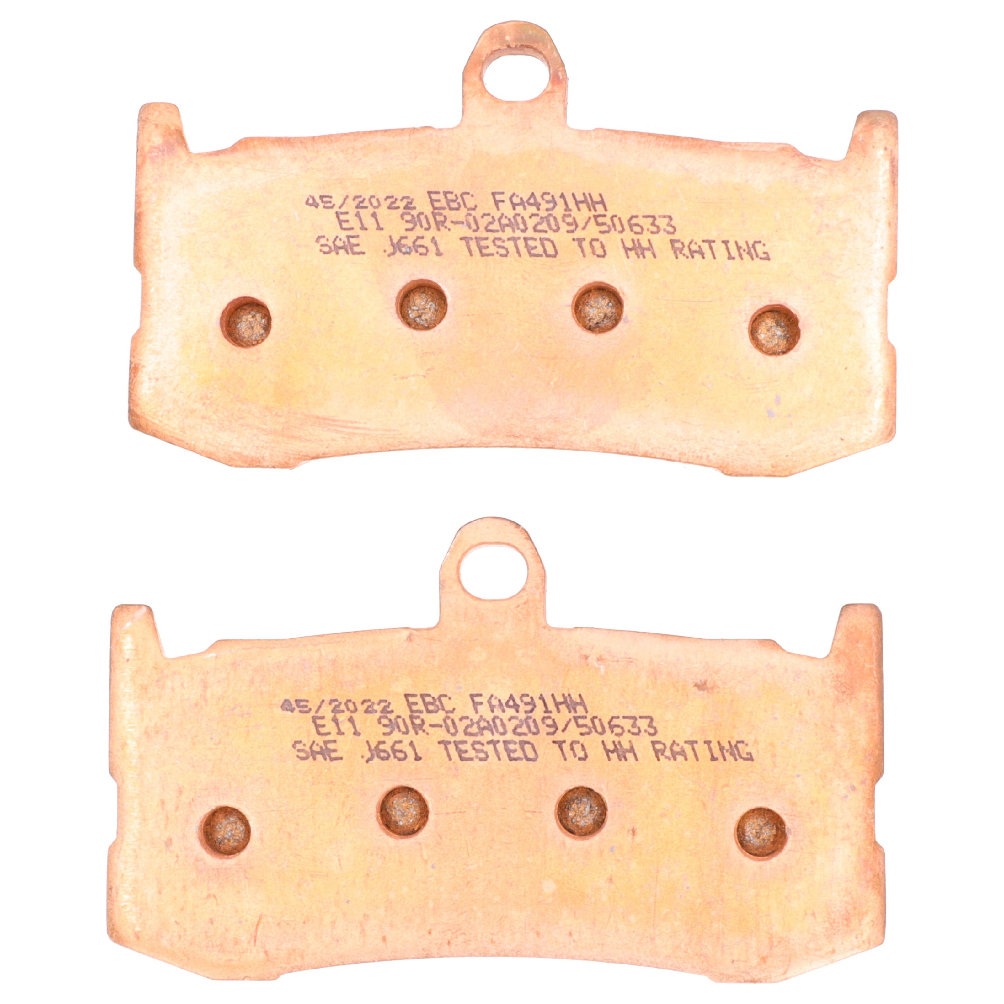 EBC Bremsbeläge FA491HH für Triumph Daytona 675 ABS Street Triple RX