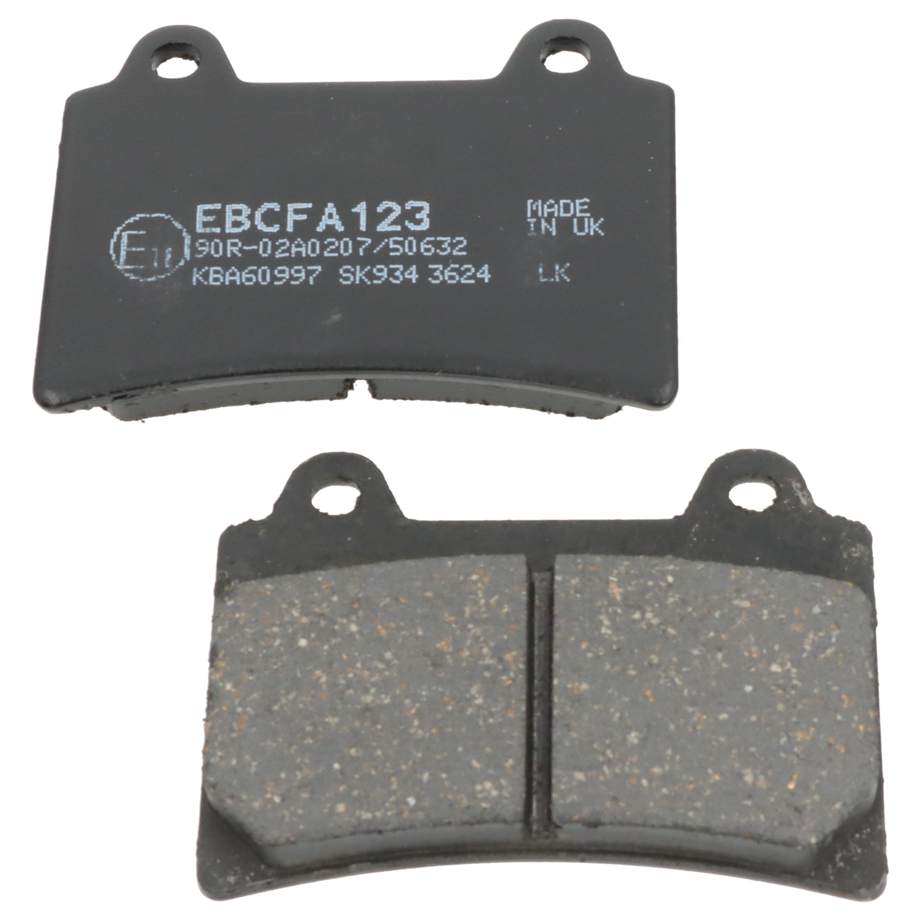 EBC Bremsbeläge FA123 Yamaha TDR TZR 250 FZ FZR 750 TDM TRX 850 XVZ 1300 FJ 1200
