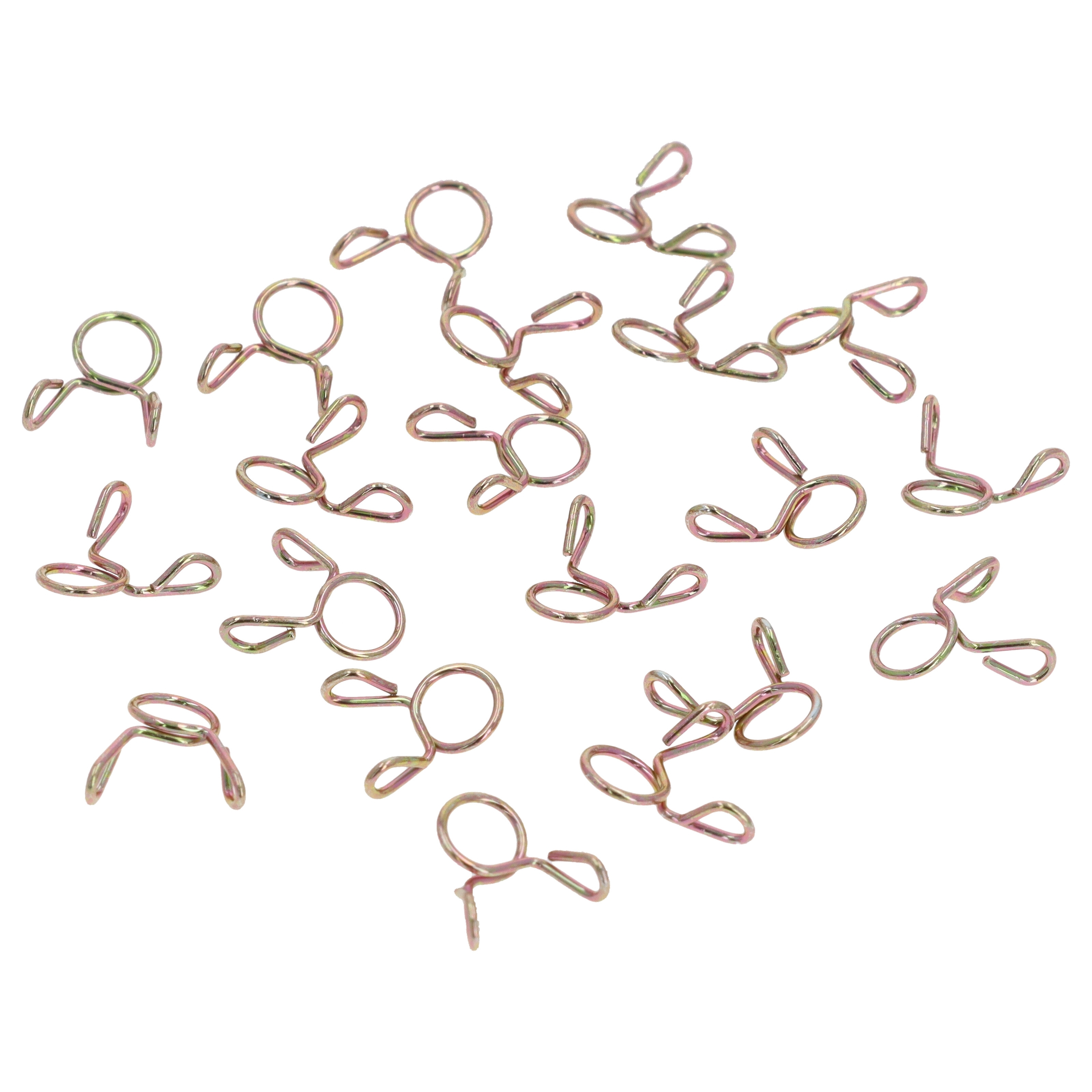 20x Universelle Klemmen Schlauchklemmen für Benzinschlauch / Kraftstoffschlauch 5x1mm
