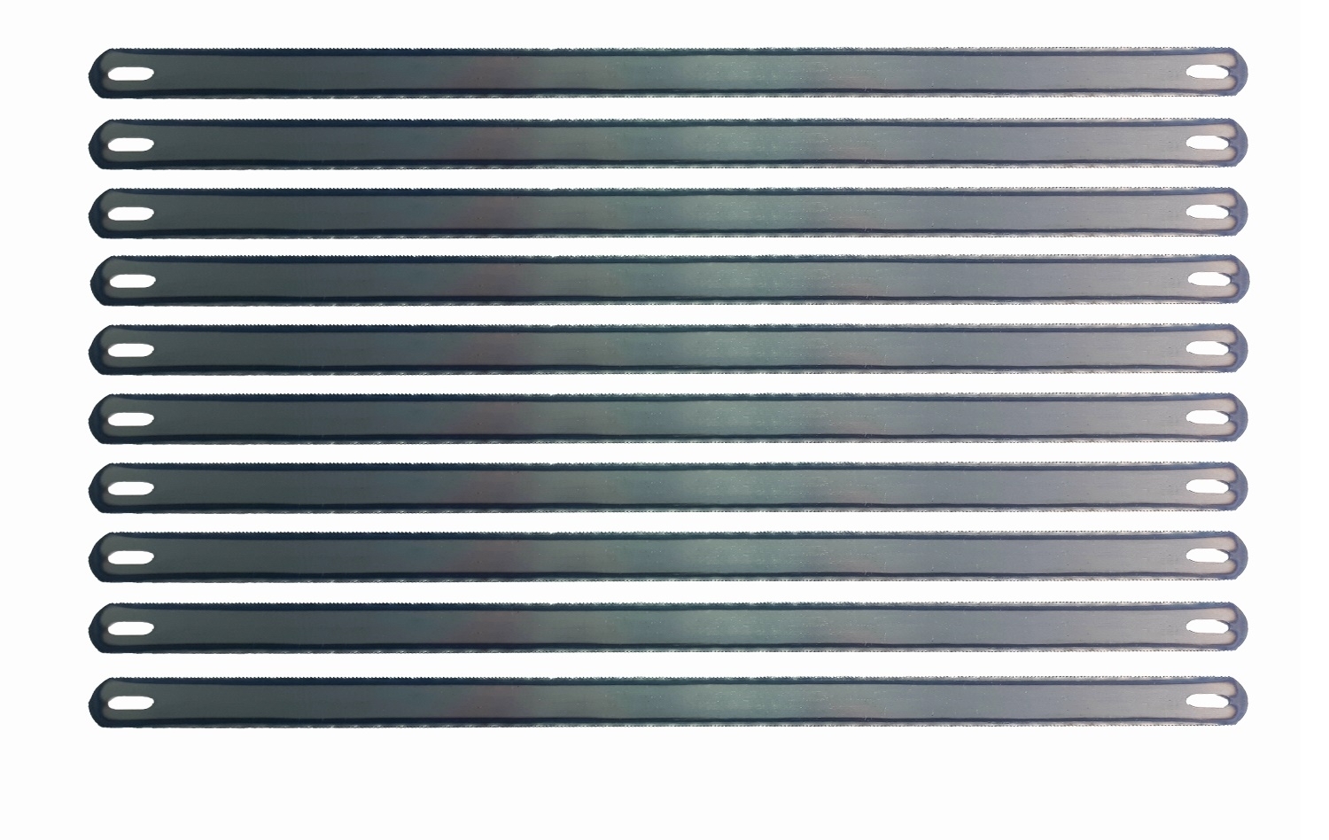 10x Ersatz-Sägeblätter doppelseitig für Metall Handsäge Metallsäge Eisensäge