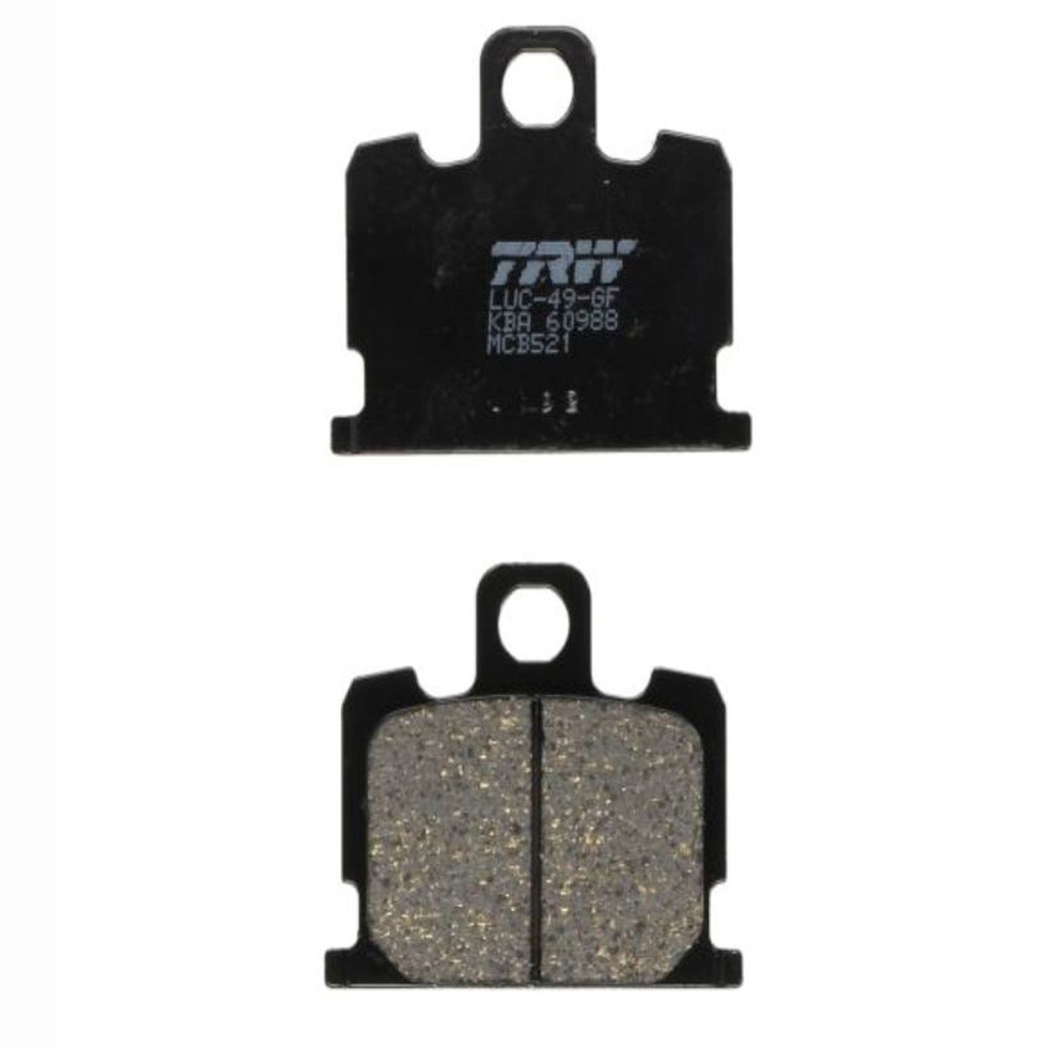 TRW MCB521 Bremsbeläge vorne für Yamaha RD50 RD80 RD250LC RD350LC XJ550 XJ750 XV1000