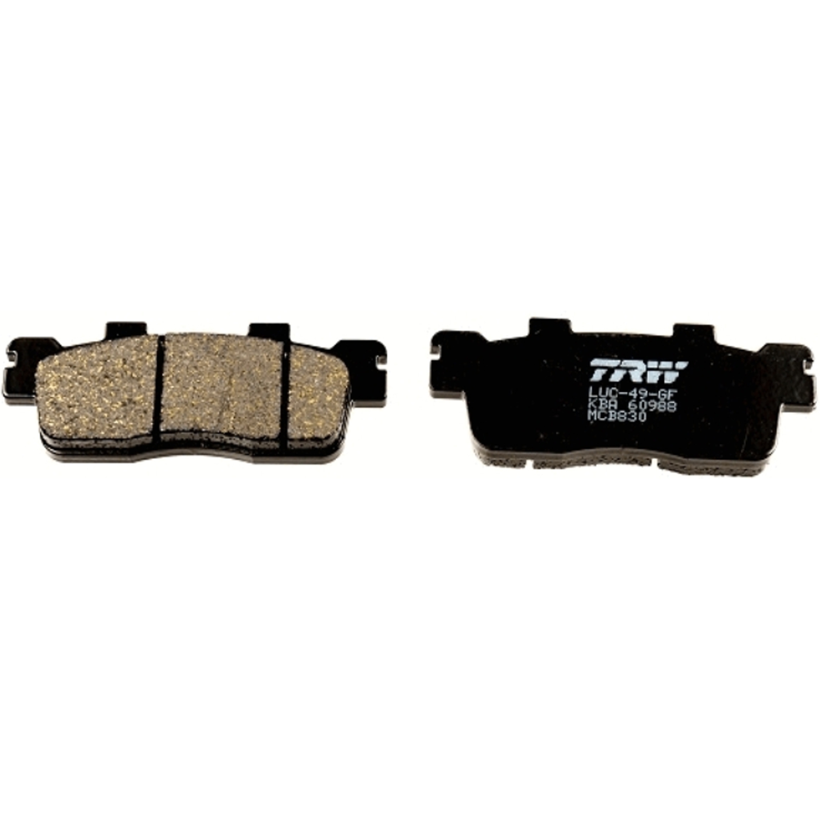 TRW MCB830 Bremsbeläge hinten für Kymco Downtown Super Dink 125 300 Kawasaki J