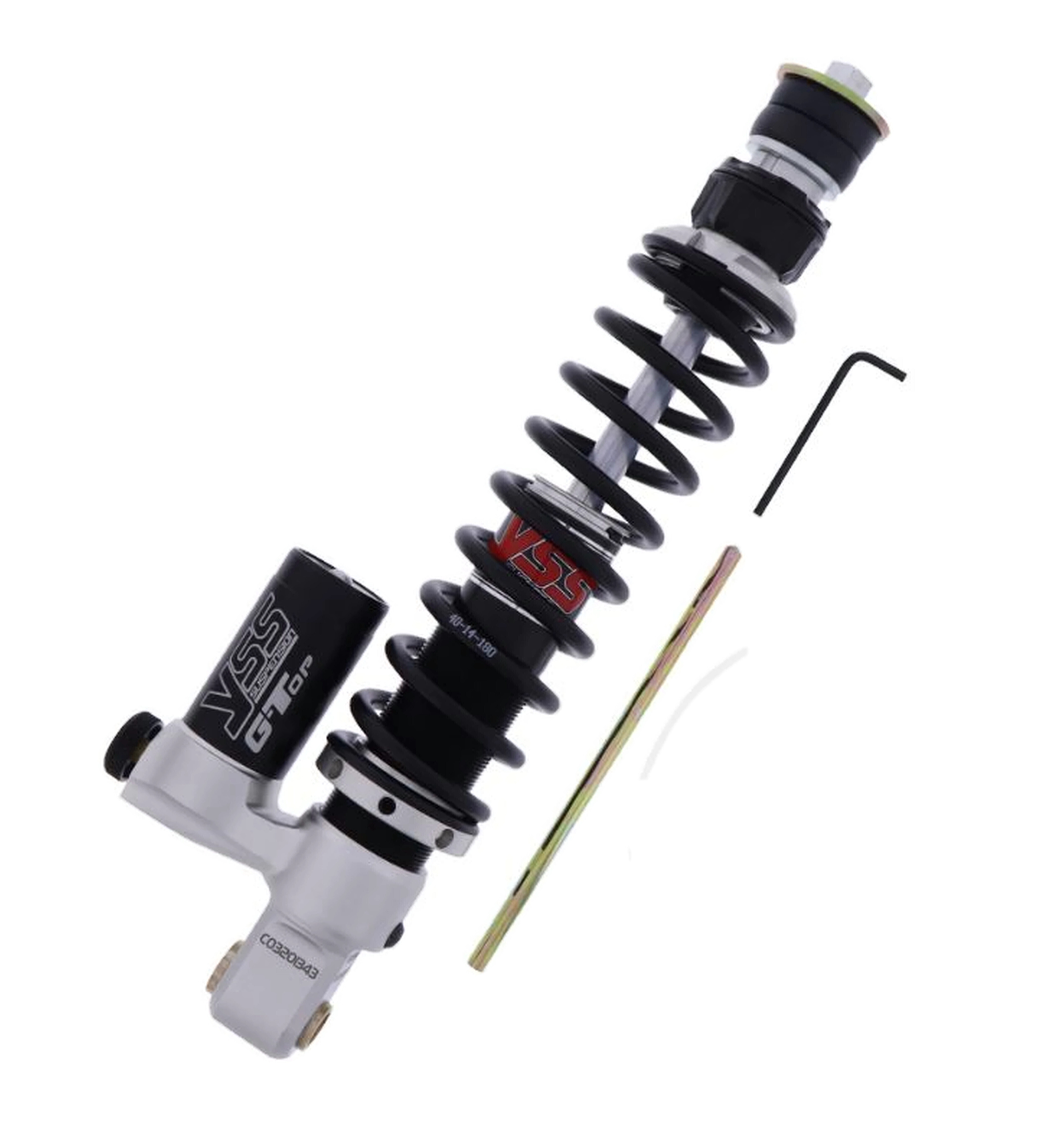 YSS VU302-285TRC-05-888 Stoßdämpfer Federbeine vorne für Vespa GTS125 2014 - 2016 GTS300 2014 - 2016