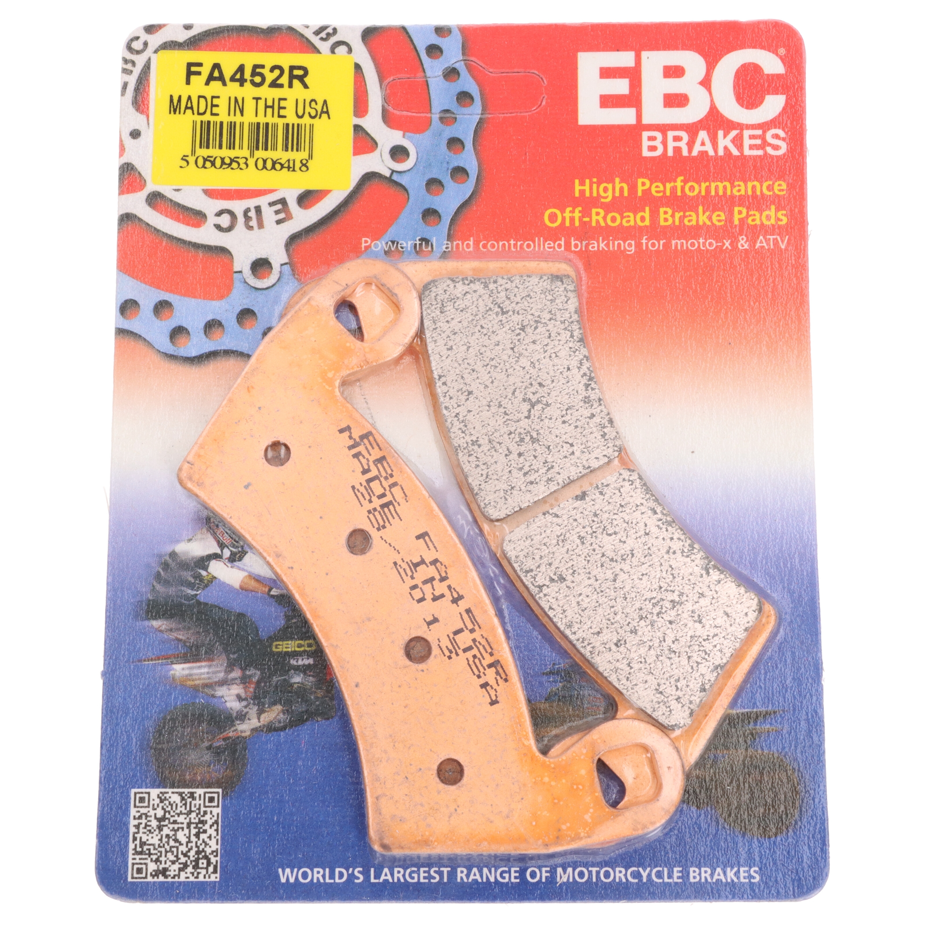 EBC Bremsbeläge FA452R für Polaris Ranger RZR 400 800 900 Diesel Crew XP HD EPS