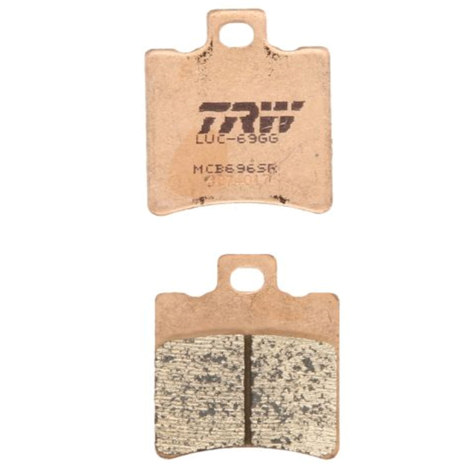 TRW MCB696SR Bremsbeläge für Aprilia Beta Generic Gilera KTM Malaguti MBK Piaggio Roller Rennbelag