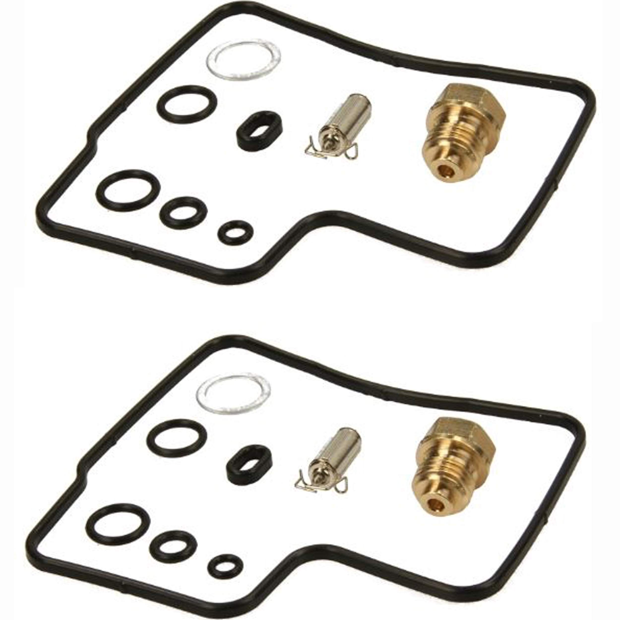 2x Tourmax CAB-H1 Vergaser Reparatursatz für Honda CB250N CB250T Twin CB400T CB400N Euro