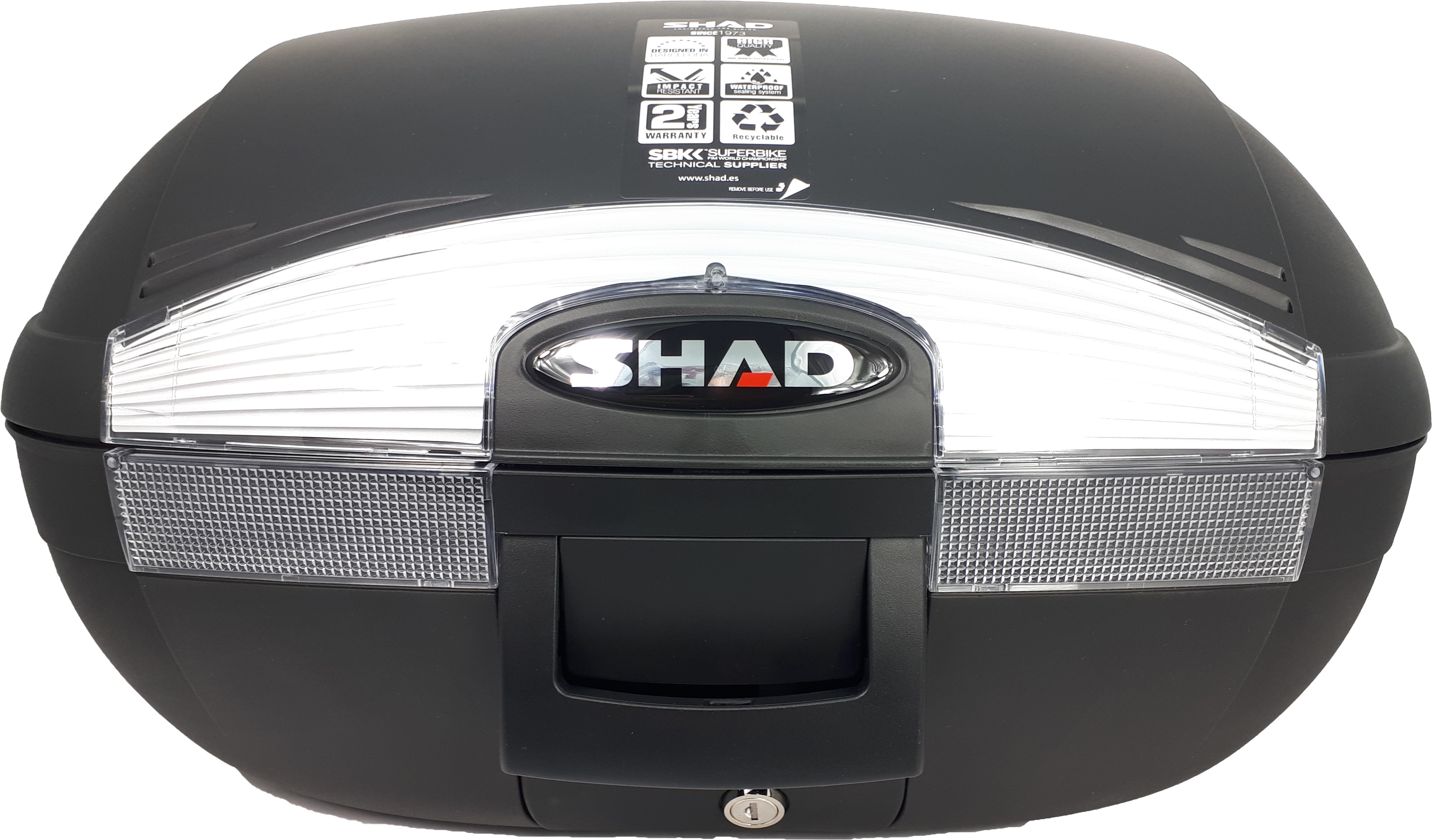 Shad Topcase schwarz 45L D0B45100 SHAD