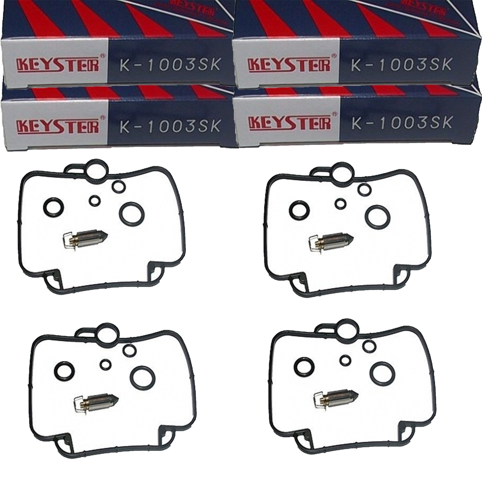 4x Keyster K-1003SK Vergaser Reparatursatz für Suzuki GSX 600 F FU FU2 1990-1997