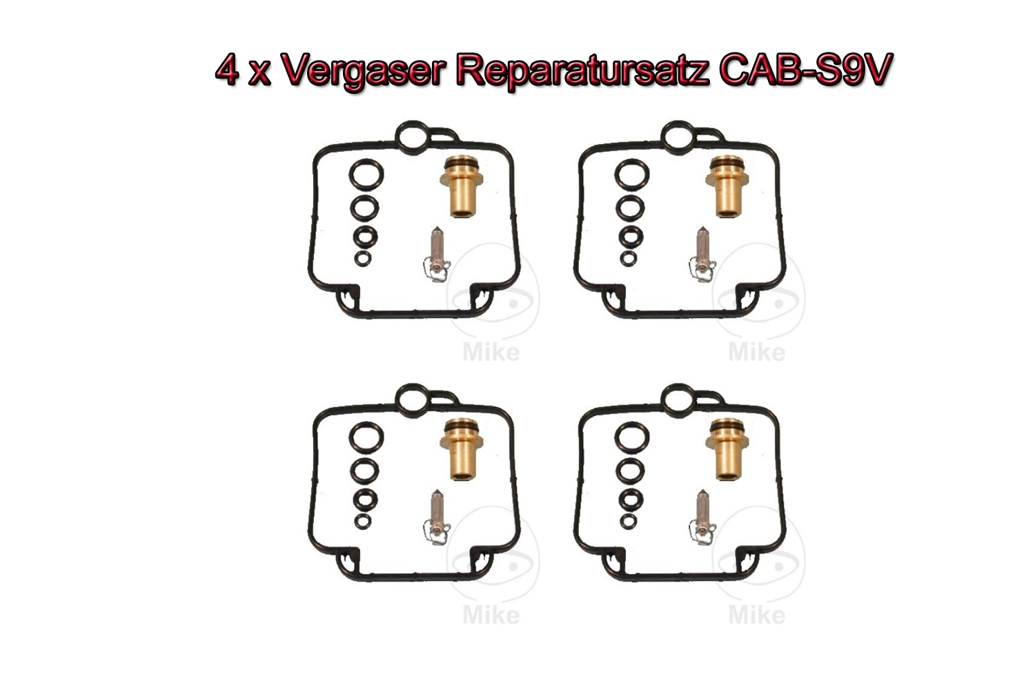 4x Vergaser-Reparatursatz für Suzuki GSF1200 (S) Bandit GSX-R750(W) GSX-R1100(W)
