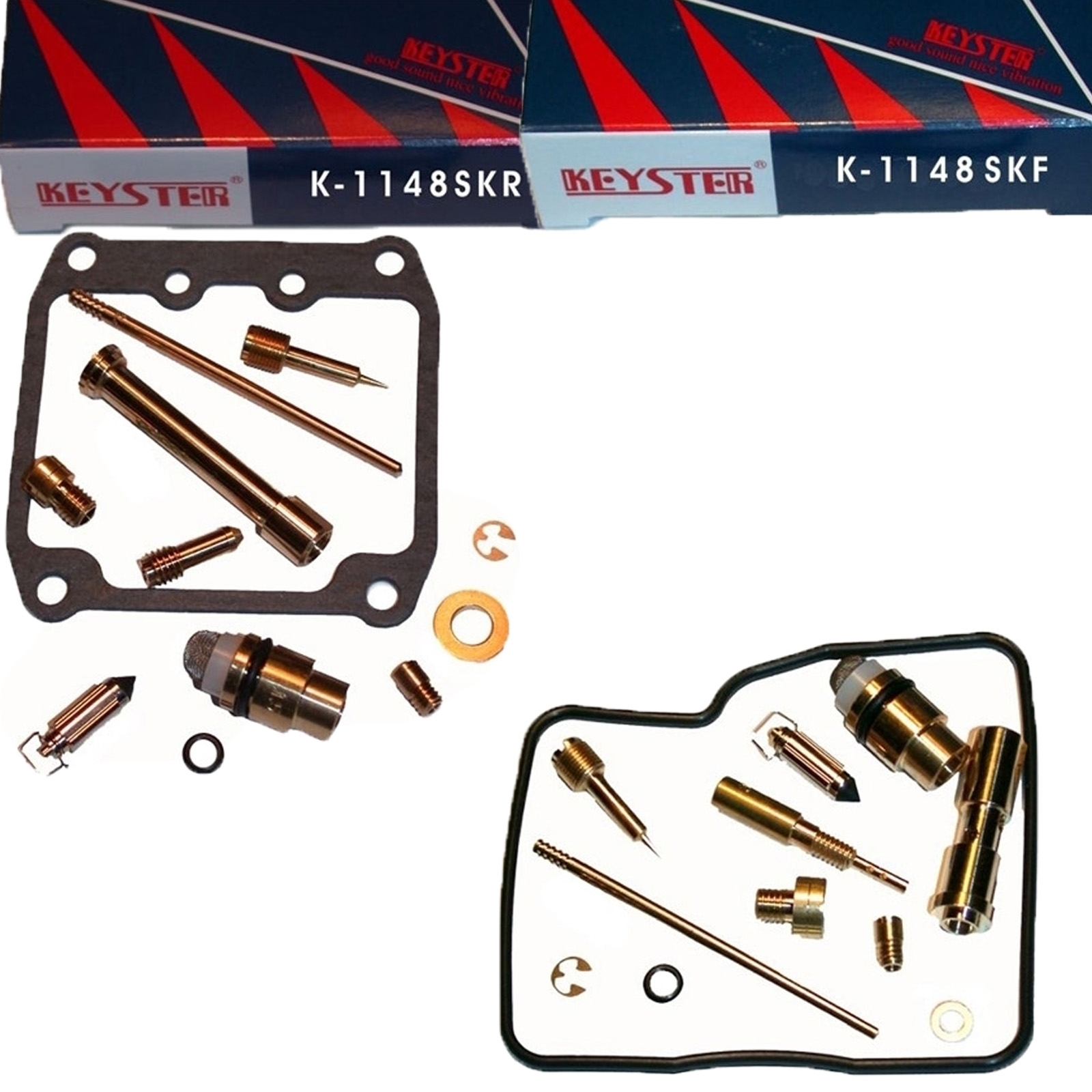 Keyster K-1148 Vergaser Reparatursatz für Suzuki VX 800 Baujahr 1990-1997 vorne und hinten