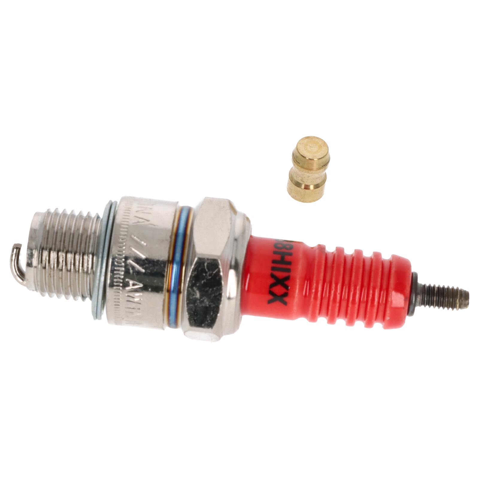 Iridium Zündkerze BR8HIX für Simson S51 S60 S70 MZ ETZ TS Jawa Kymco Tuning Rennkerze