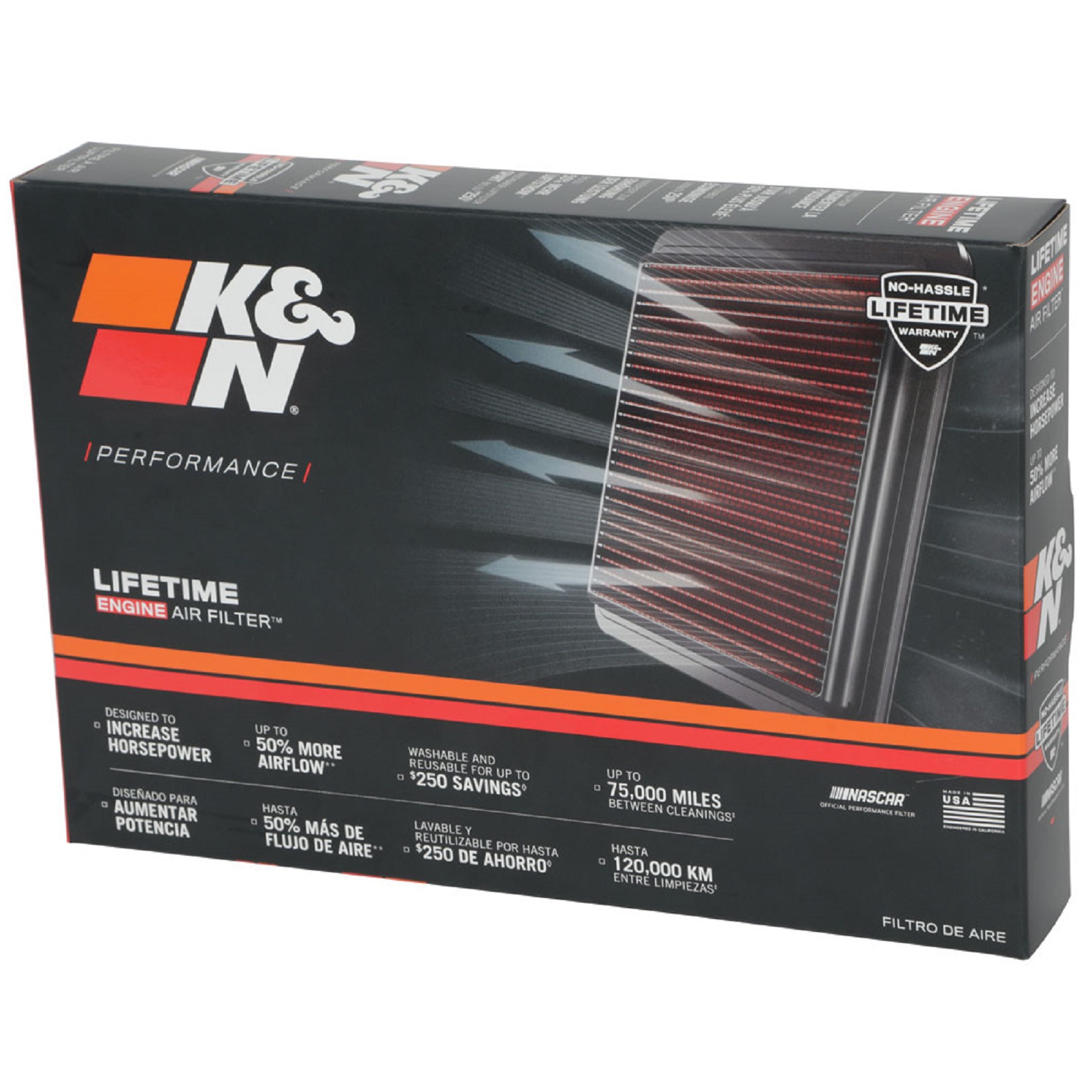 K&N Tauschluftfilter für Mitsubishi 1.0 1.2 1.5 2012-22 Toyota 1.3 1.5 2013-19