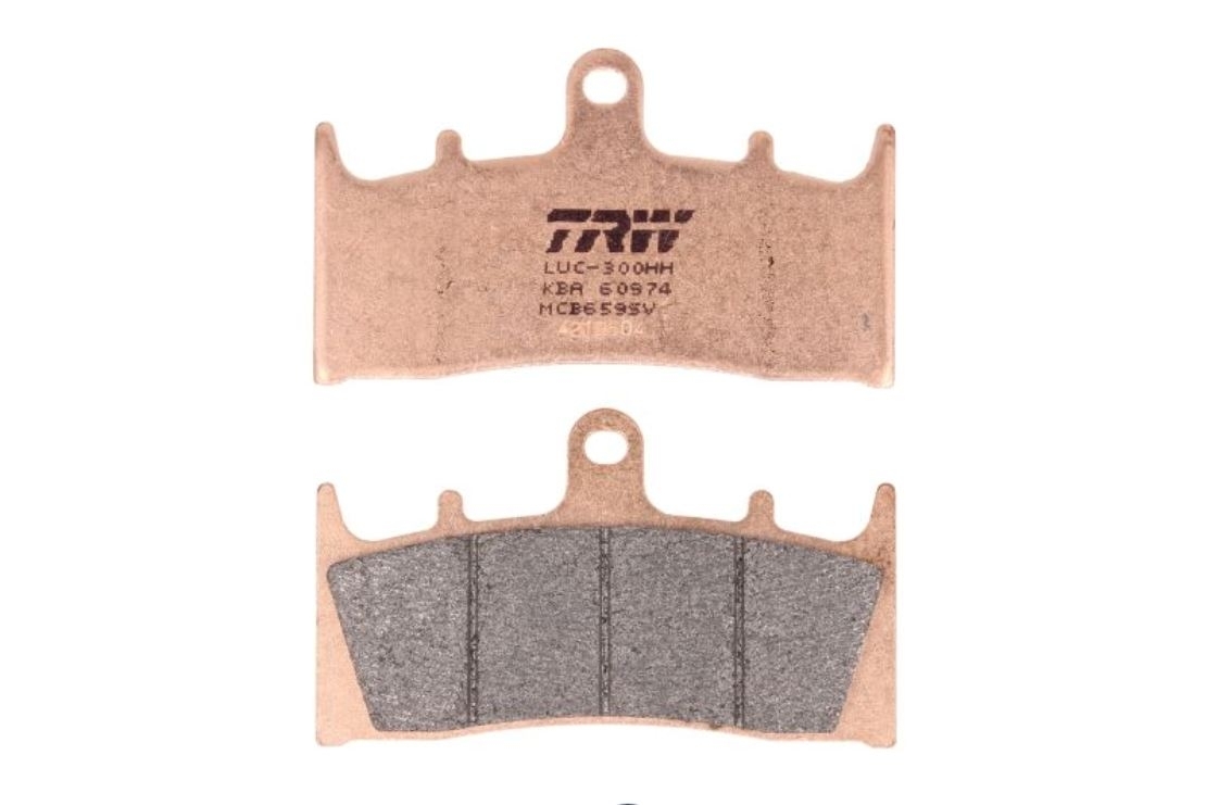 TRW MCB659SV Sintermetall Bremsbeläge vorne für Kawasaki ZX6R -7R -9R -12R ZRX Suzuki GSXR GSF