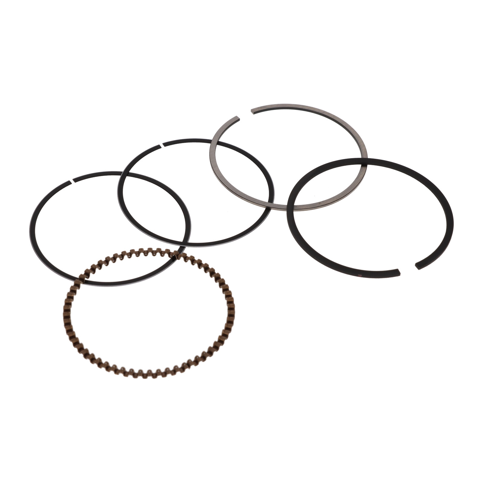 5x Kolbenringe 57 mm Standardkolben für Suzuki GN125 GN 125 NF41A 4T 1994-2001