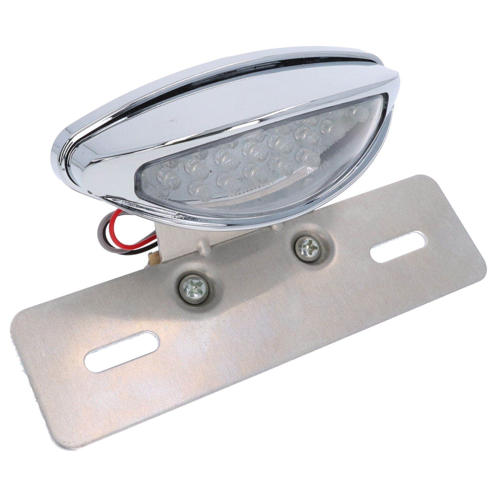 LED Rücklicht + Kennzeichenhalter Universal für Motorrad Quad ATV 12V M6x1.0