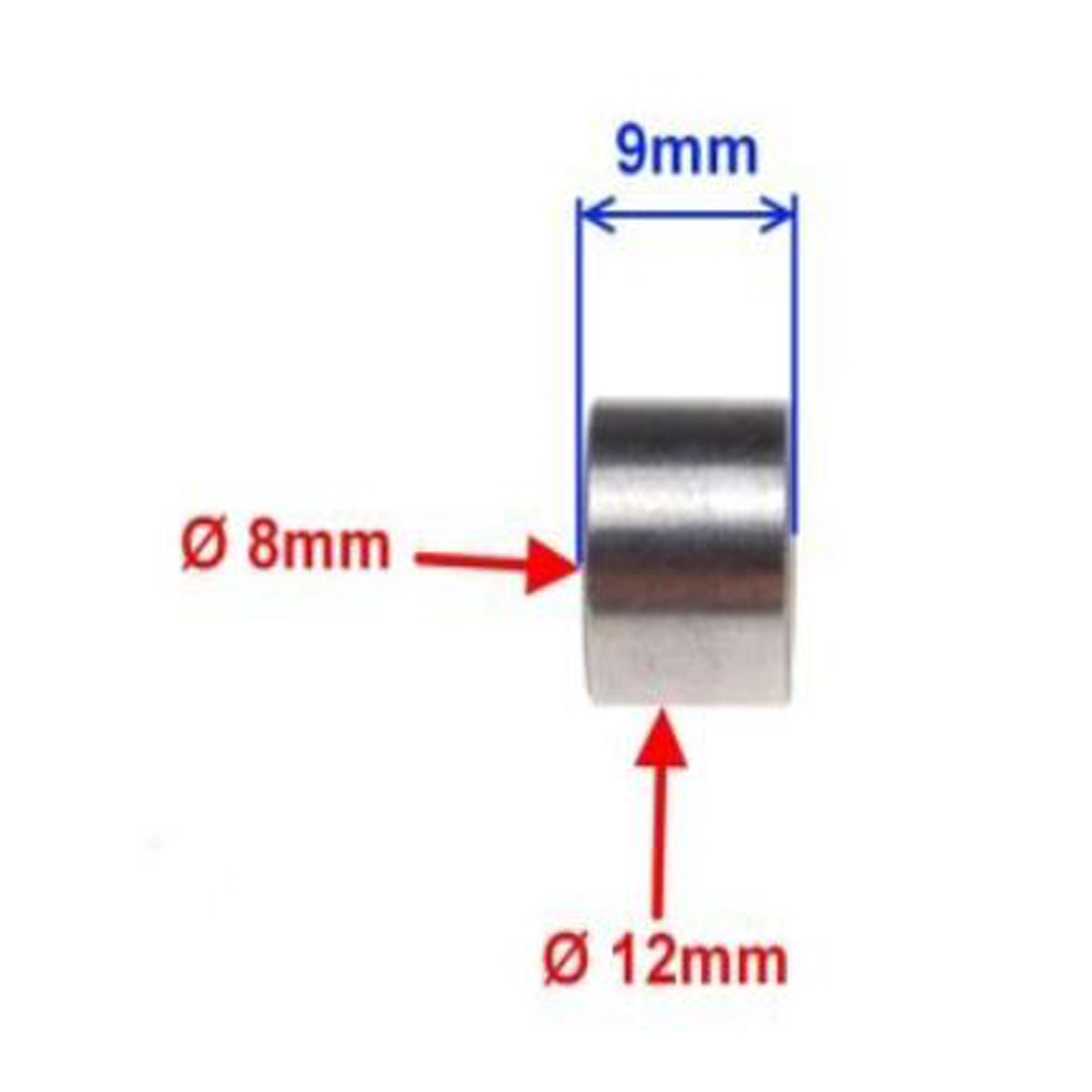 Anlasserfreilauf Buchse 8x12x9mm Hülse Lagergleithülse Variomatikhülse China Roller