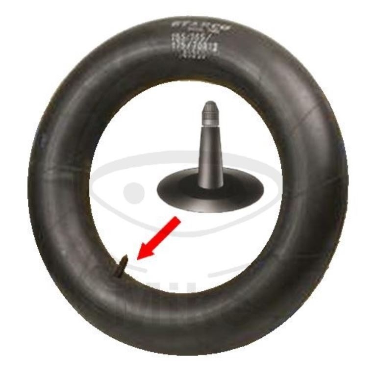 Starco Schlauch Luftschlauch Aufsitzrasenmäher / Rasentraktoren 18x8.50-8  Ventil gerade TR13