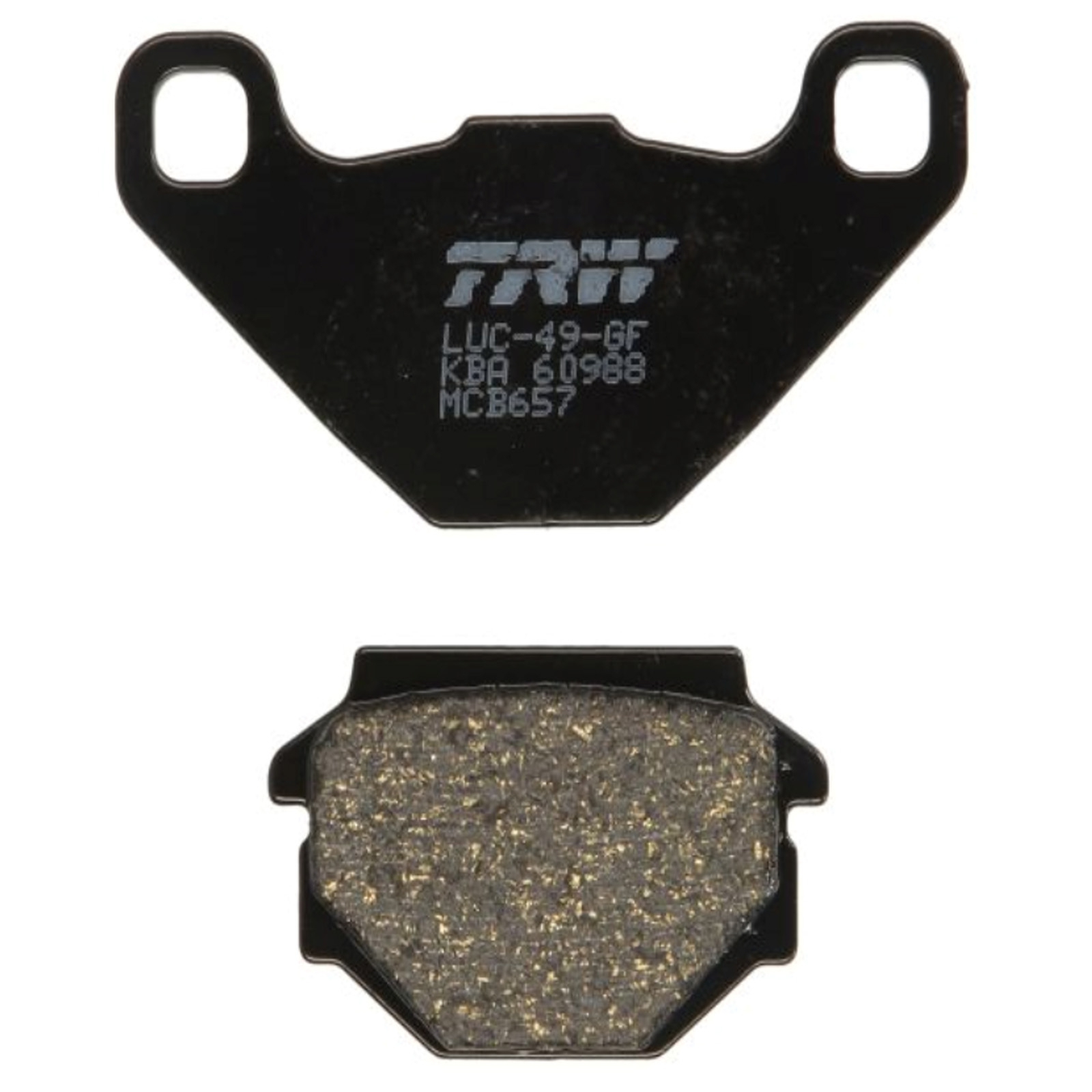 TRW MCB657 Bremsbeläge hinten für Sachs XTC 2T ZX 125 Aprilia MX125 Pegaso MZ/MUZ Baghira