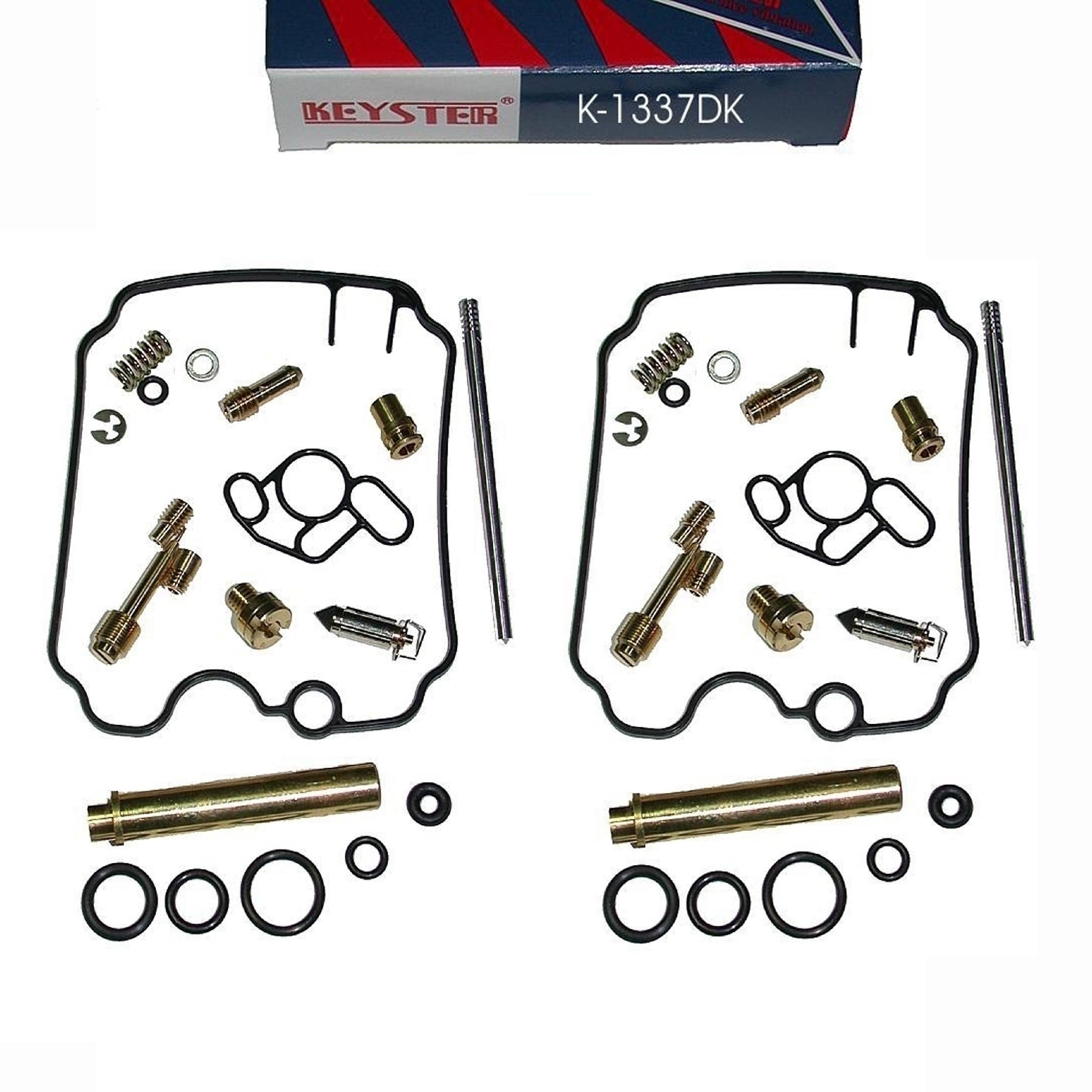 2x Keyster K-1337DK Vergaser Reparatursatz für Ducati Supersport 750 SS 1991 - 1998