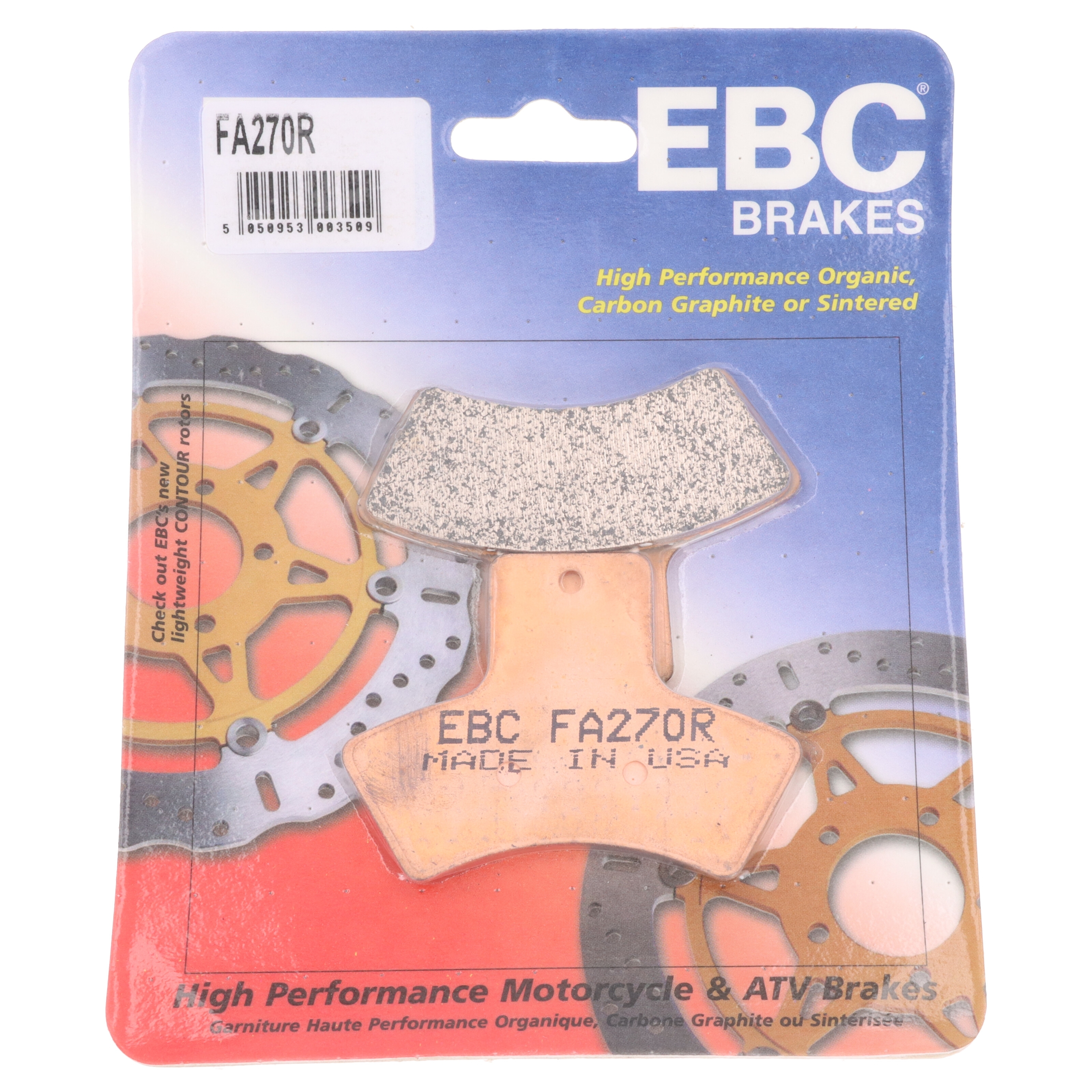 EBC Bremsbeläge FA270R für Polaris Srambler Trail Blazer Boss 250 330 500